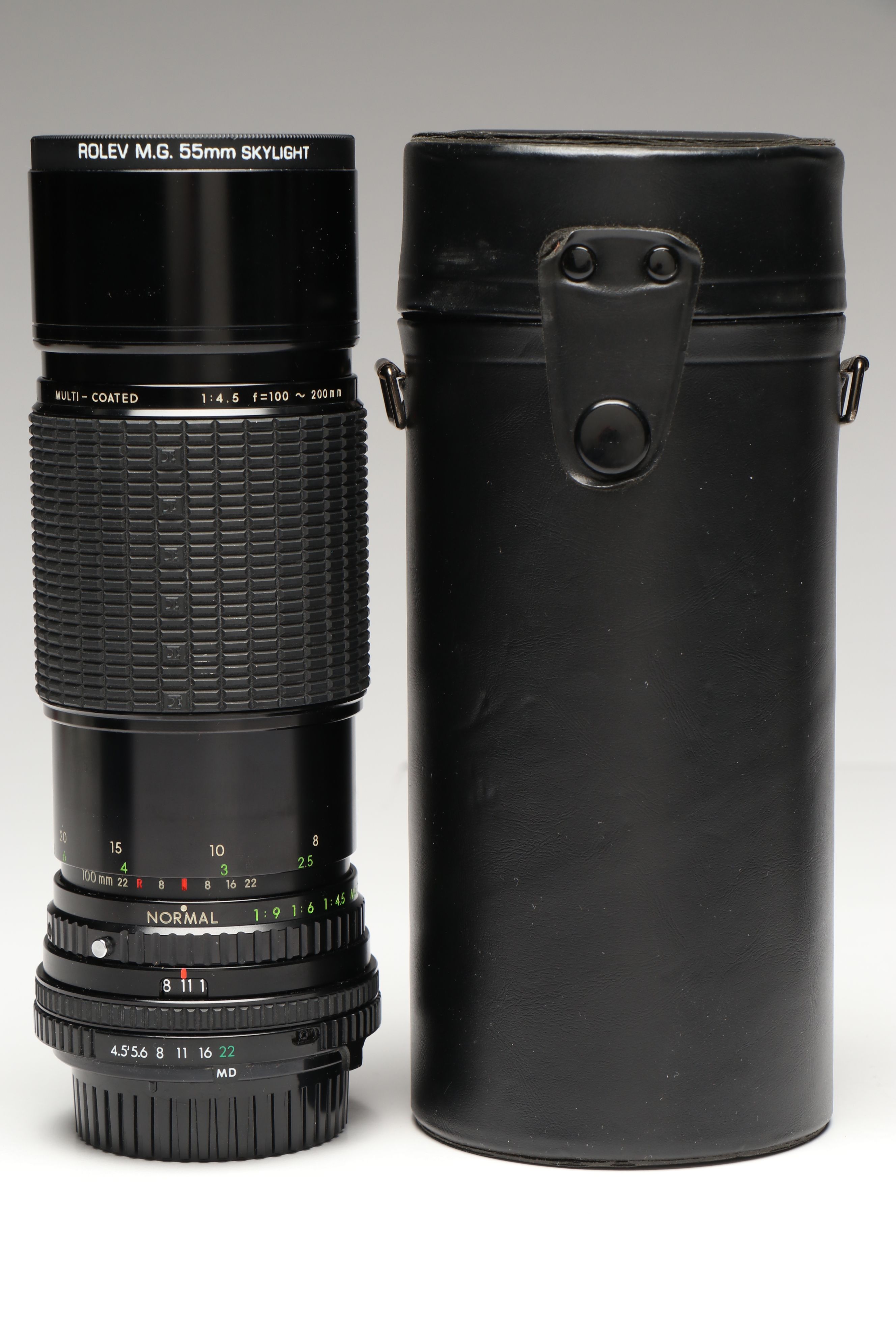 Minolta XD5 Camera, Rolev Magi-Glas Skylight Lens and More Camera Lenses