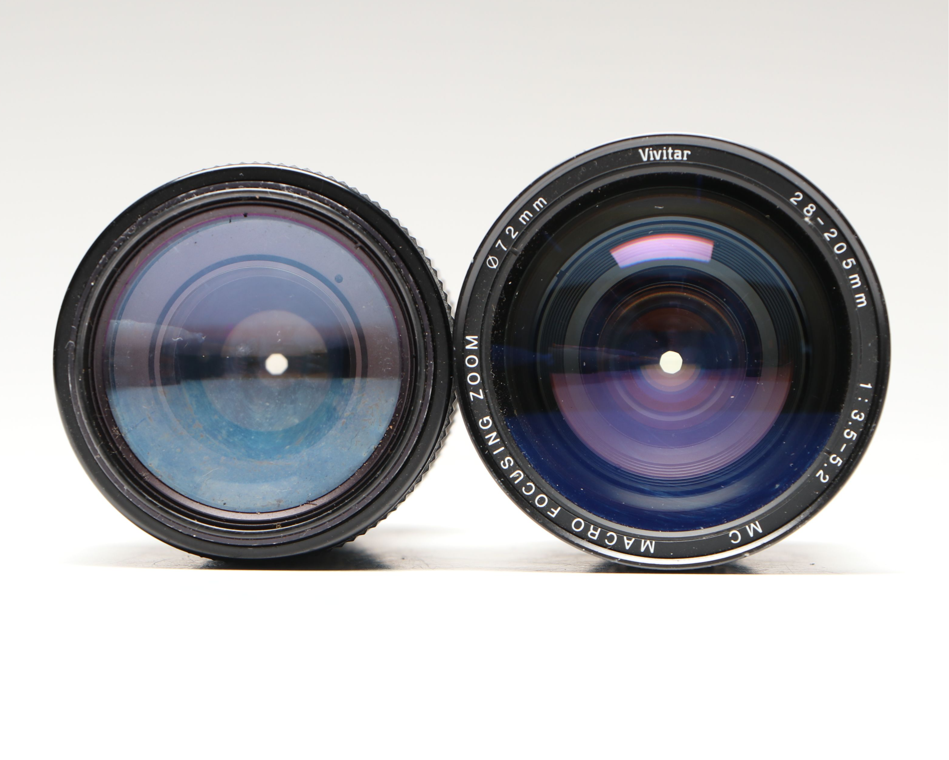 Minolta XD5 Camera, Rolev Magi-Glas Skylight Lens and More Camera Lenses