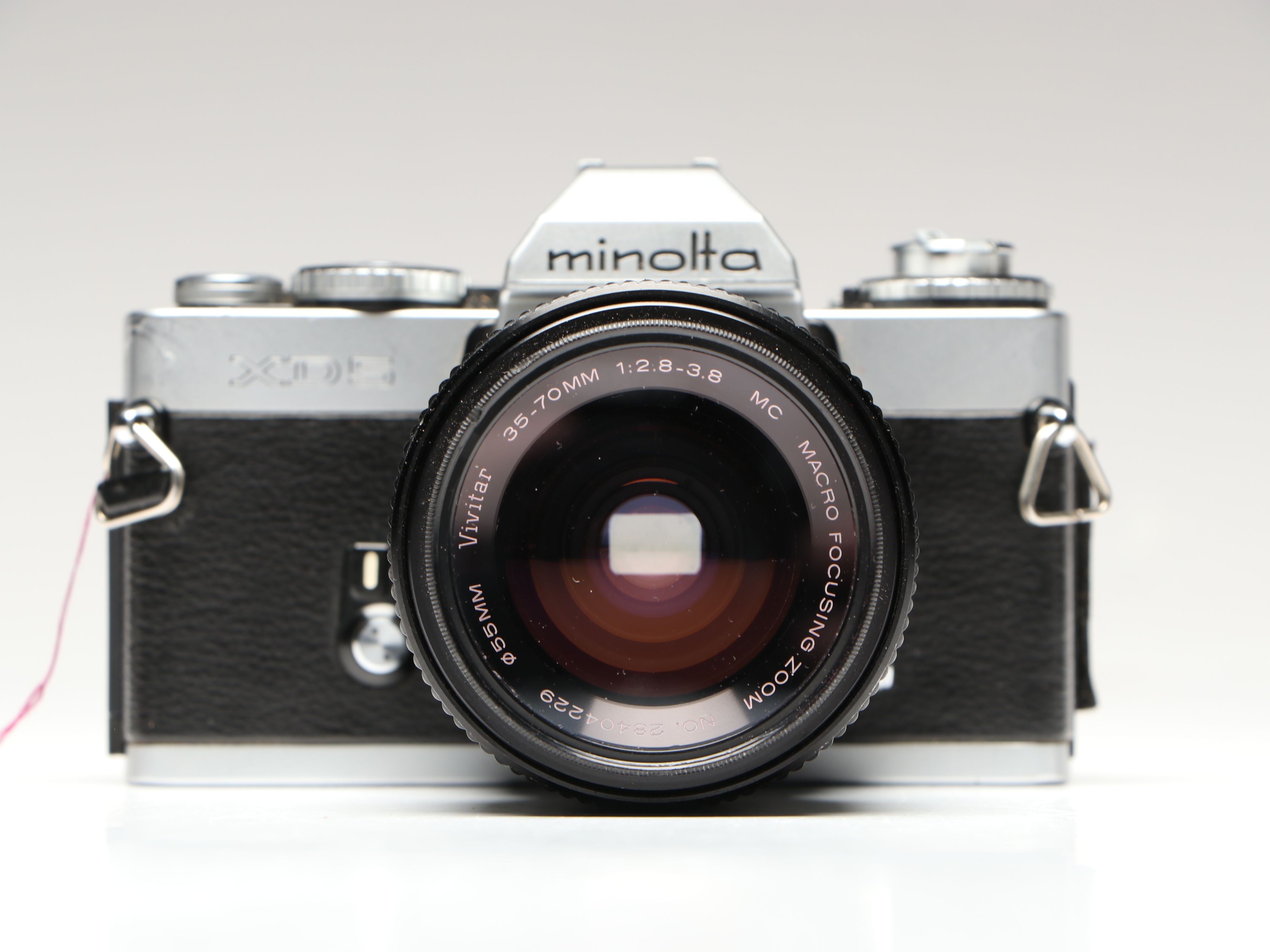 Minolta XD5 Camera, Rolev Magi-Glas Skylight Lens and More Camera Lenses