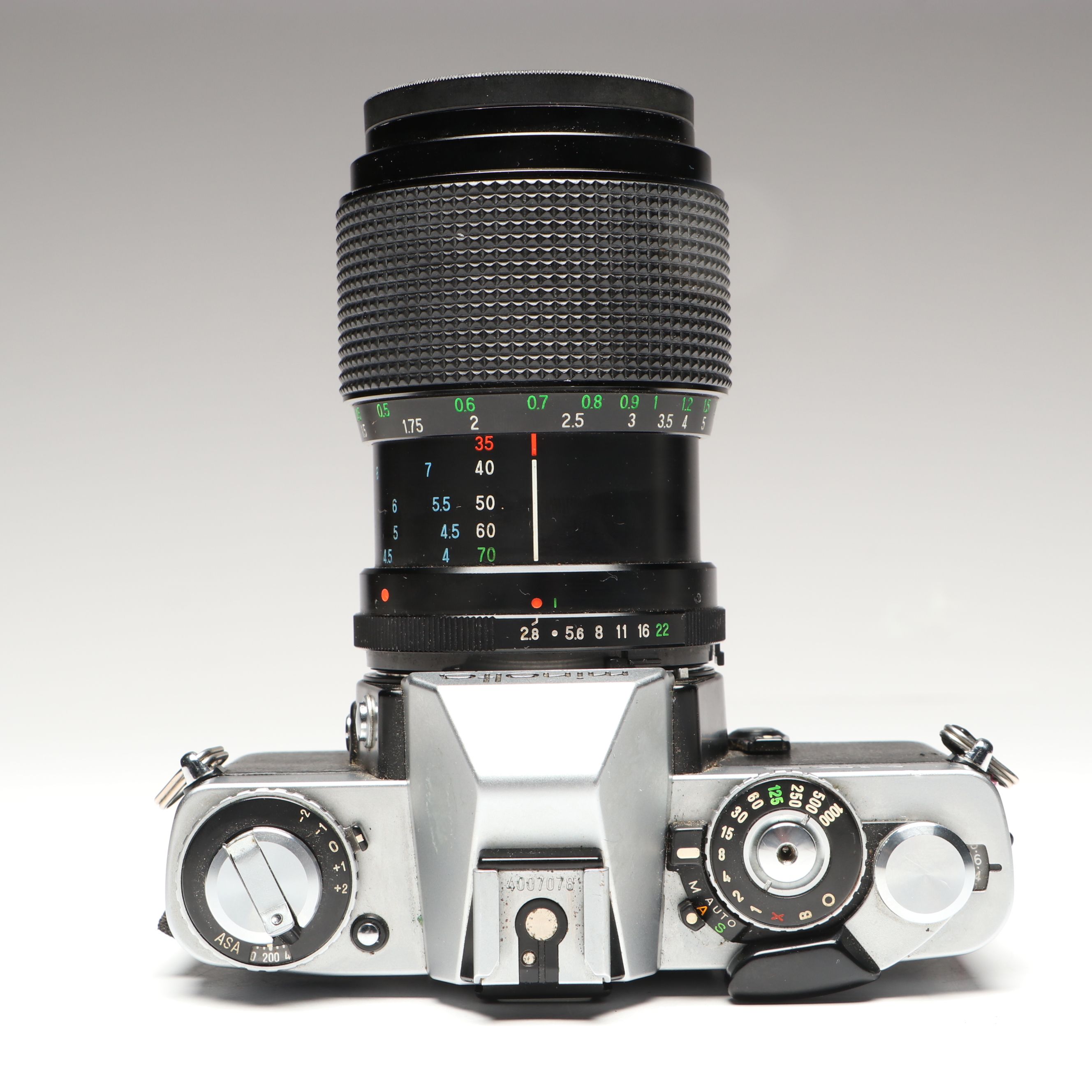 Minolta XD5 Camera, Rolev Magi-Glas Skylight Lens and More Camera Lenses