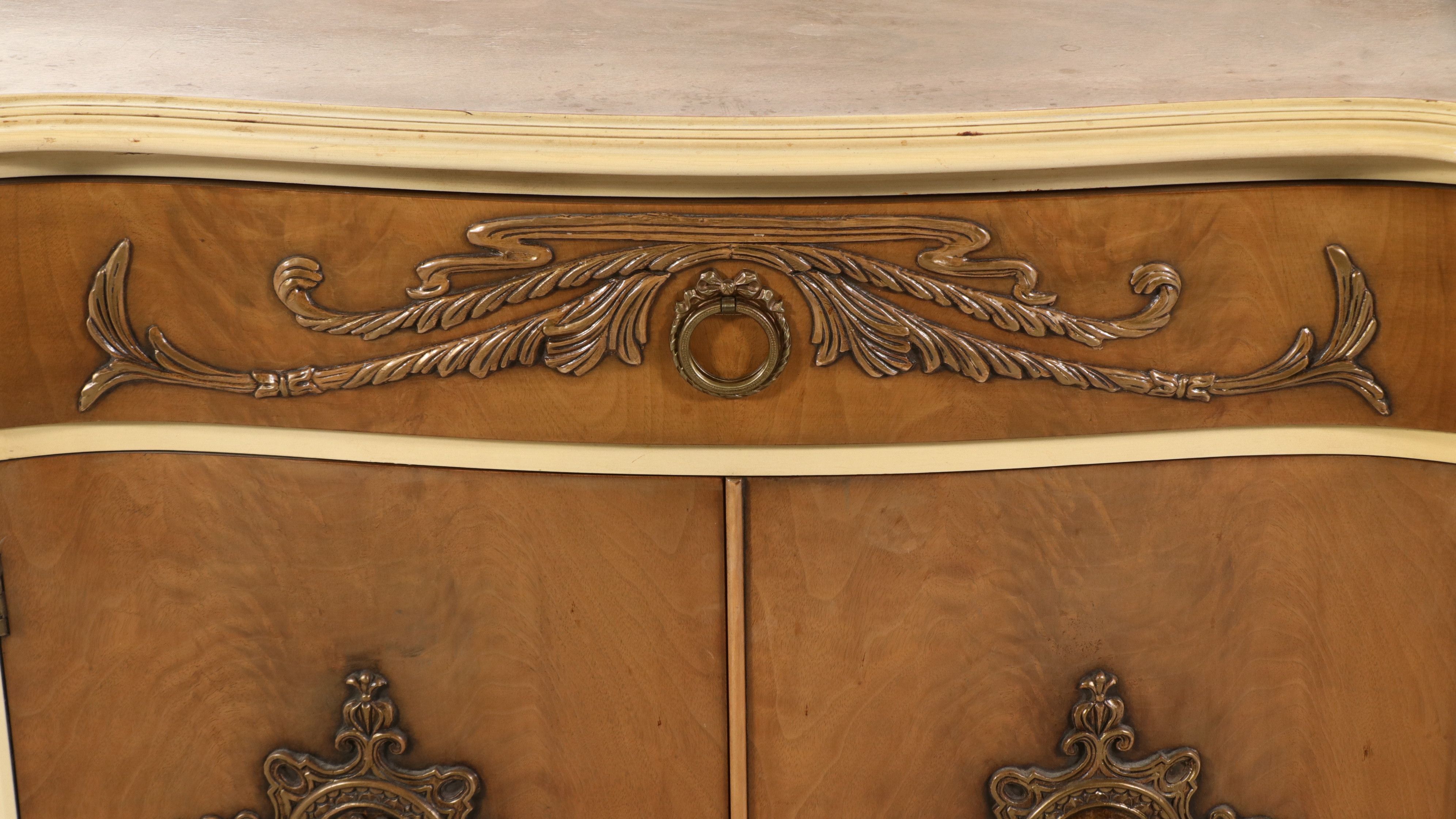 Romweber Louis XV Revival Sideboard, Mid to Late 20th Century