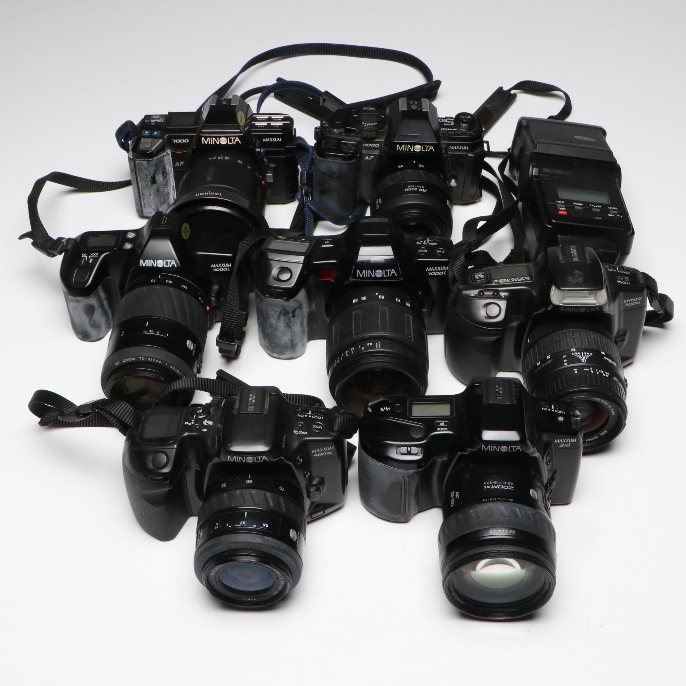 Minolta Maxxum SLR Film Cameras, Late 20th Century