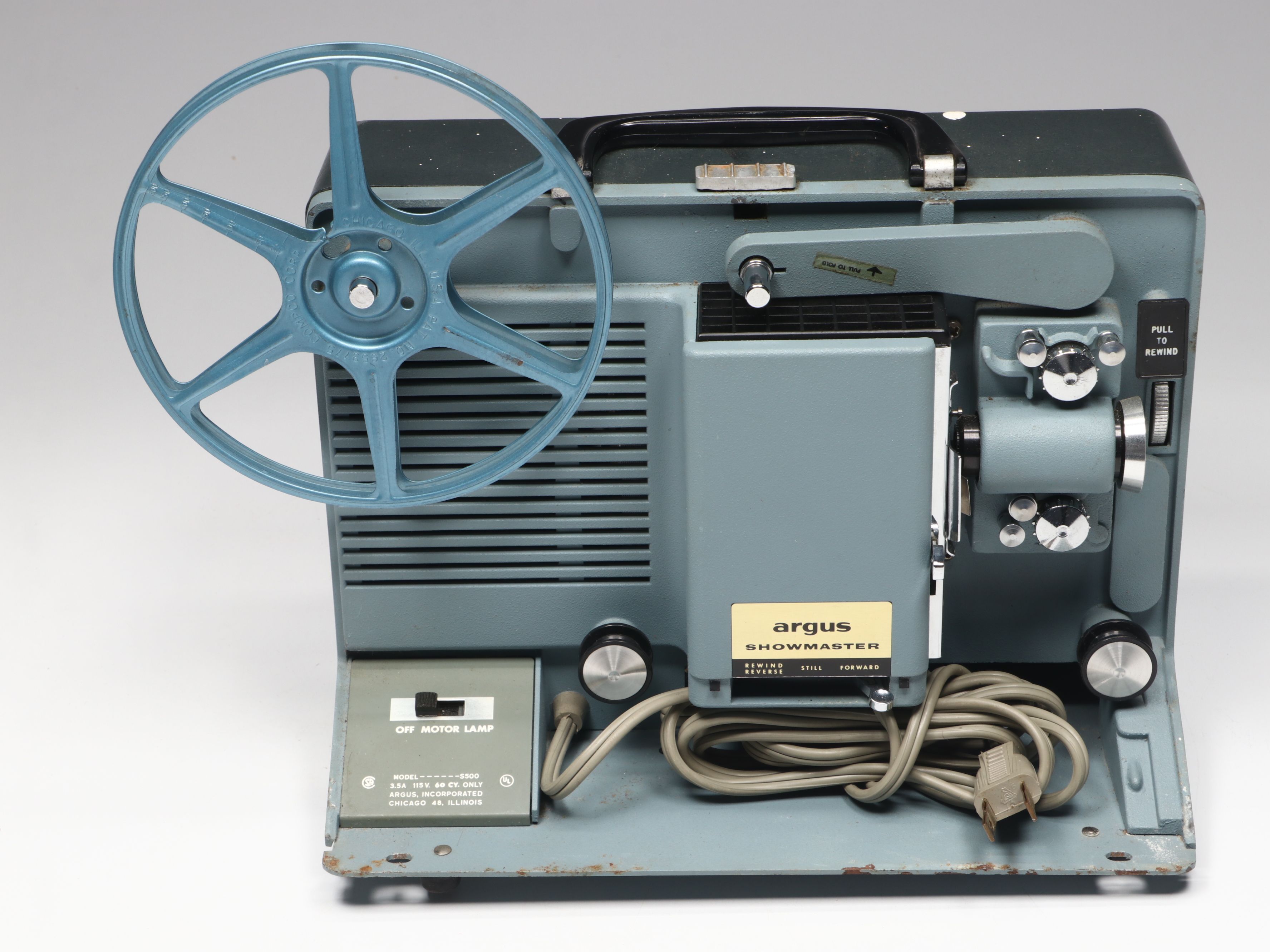 Argus Showmaster Projector with Bell & Howell Video Cameras