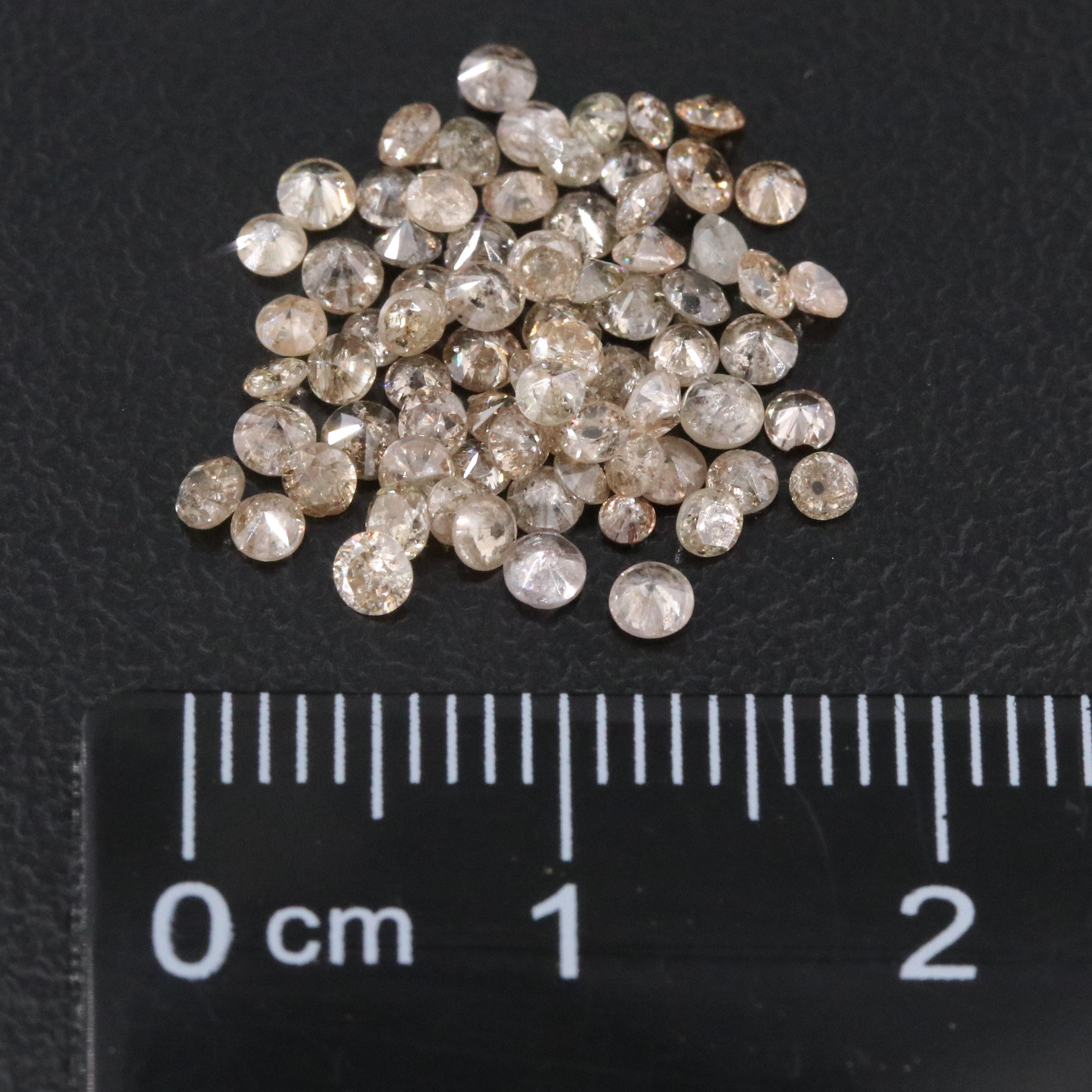 Loose 2.72 CTW Diamond Lot Including Fancy Brown