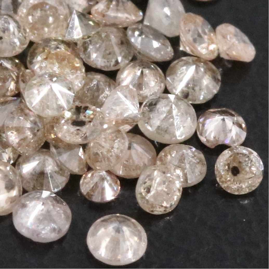 Loose 2.72 CTW Diamond Lot Including Fancy Brown