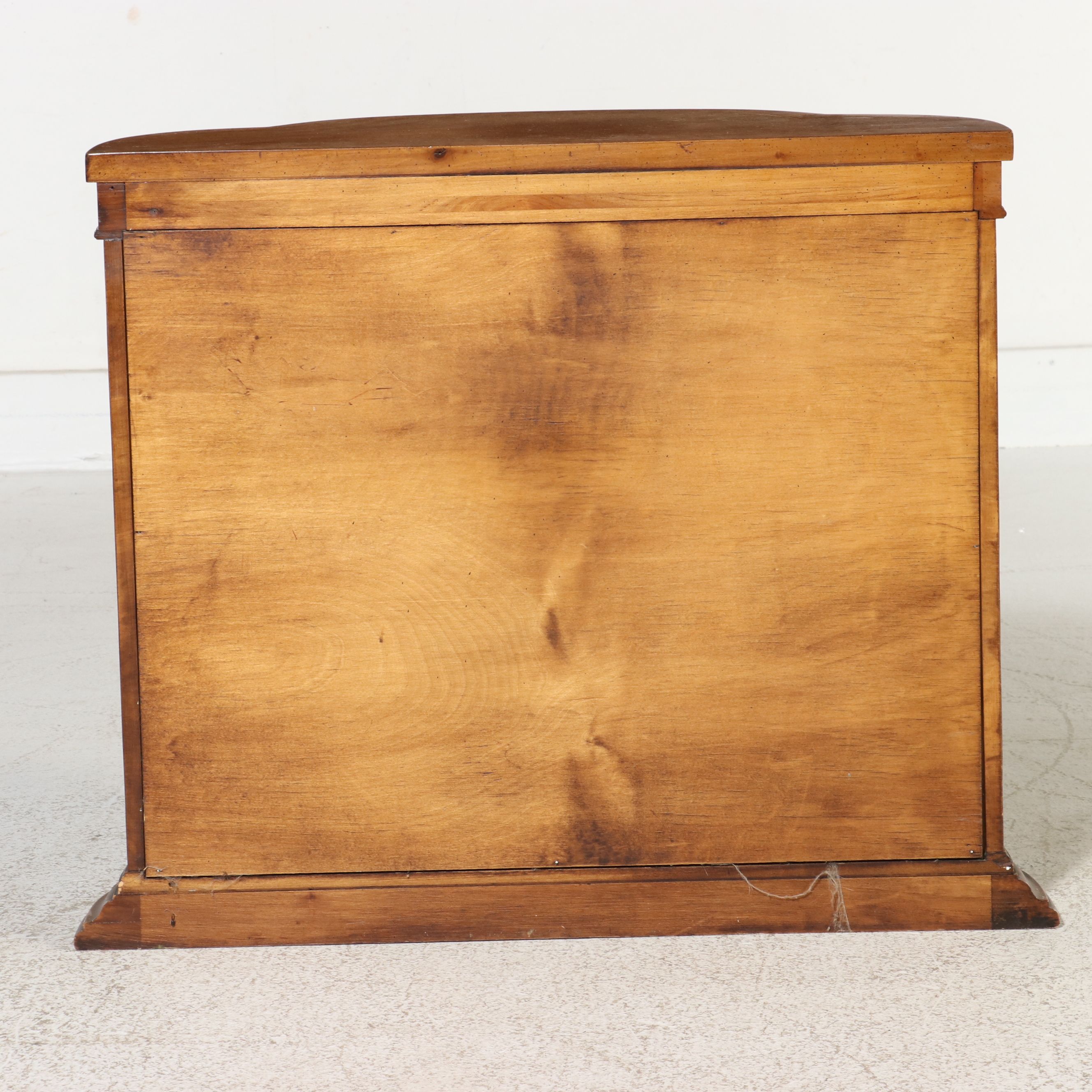 Regency Style Demilune Breakfront Commode, Late 20th Century