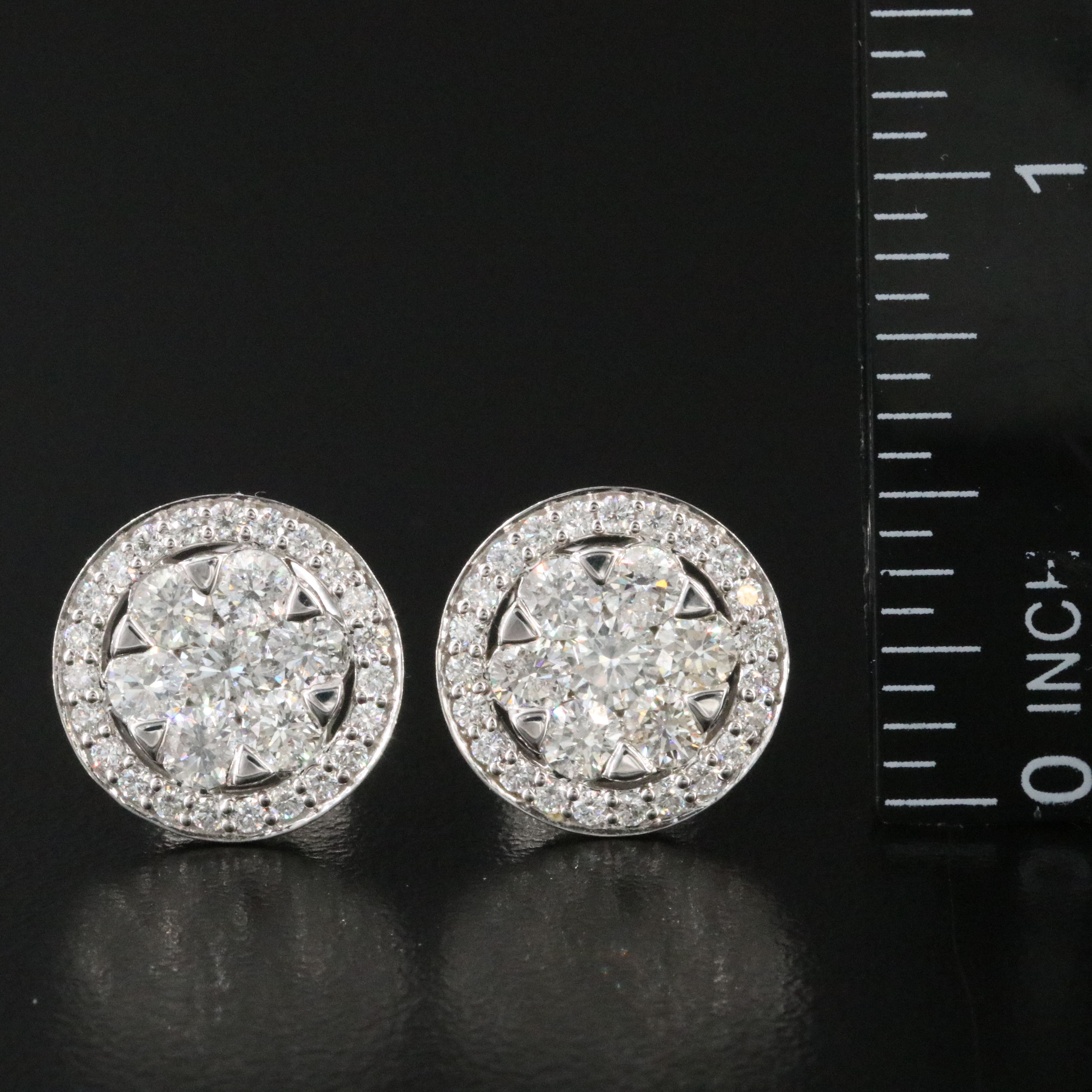 14K 2.30 CTW Diamond Earrings