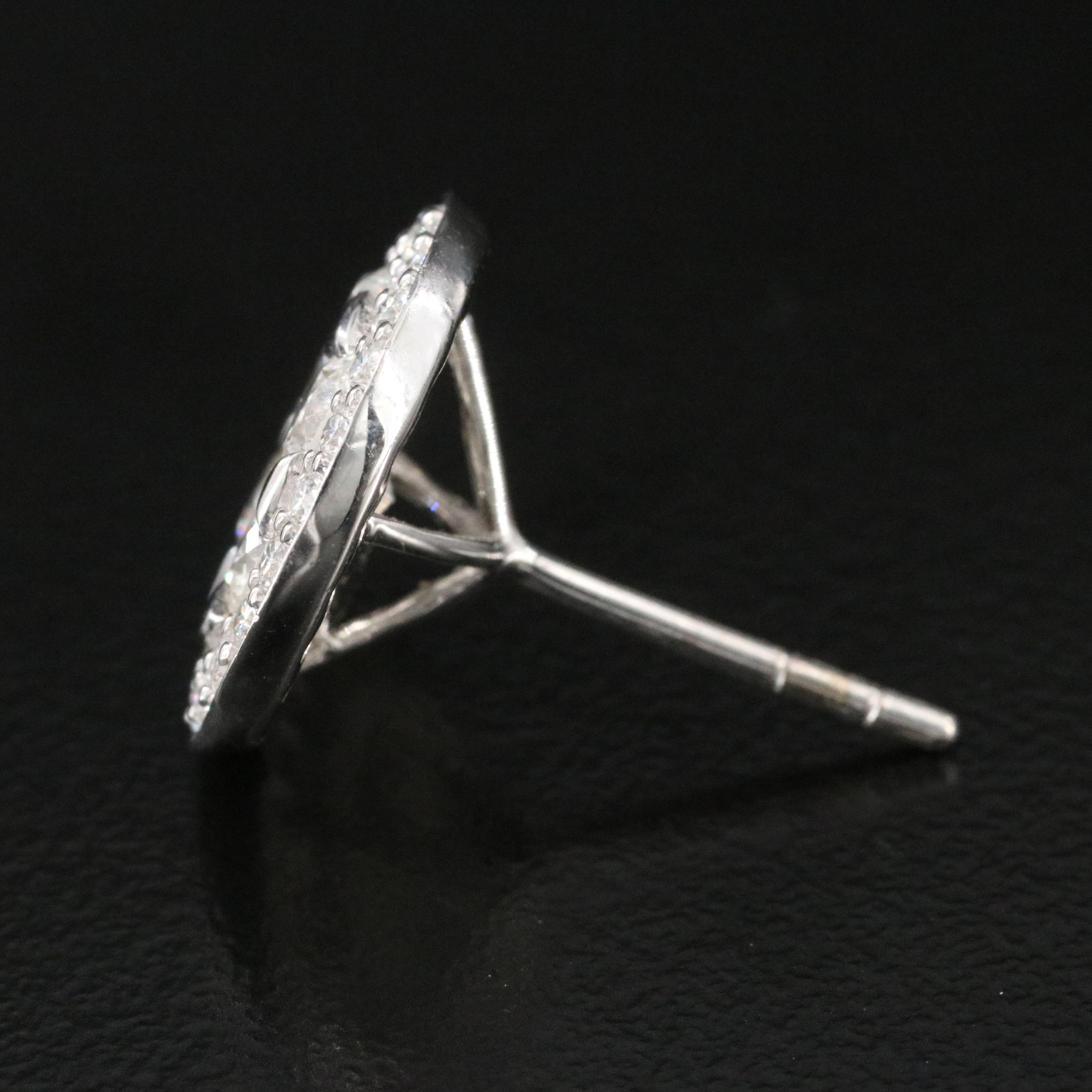 14K 2.30 CTW Diamond Earrings