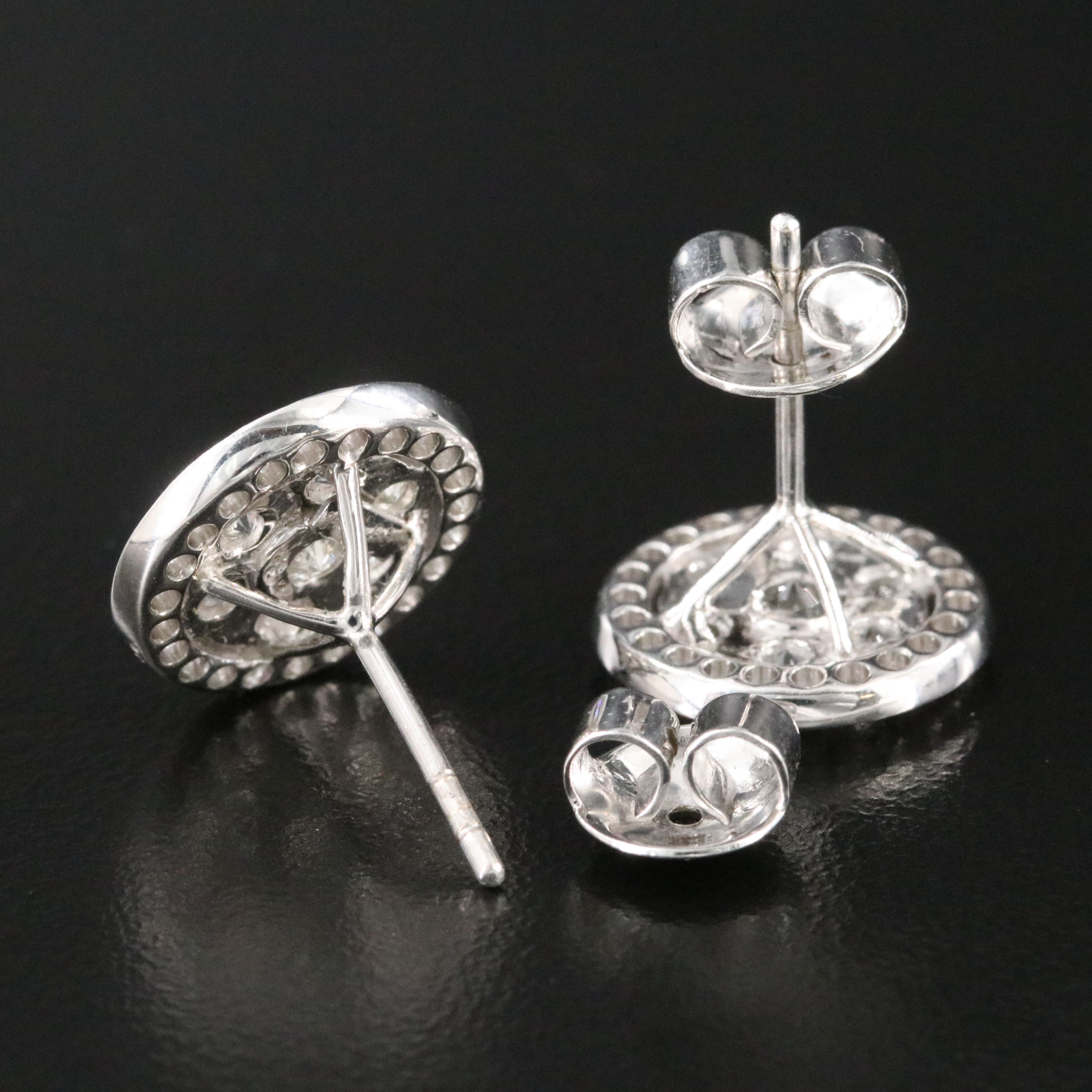 14K 2.30 CTW Diamond Earrings