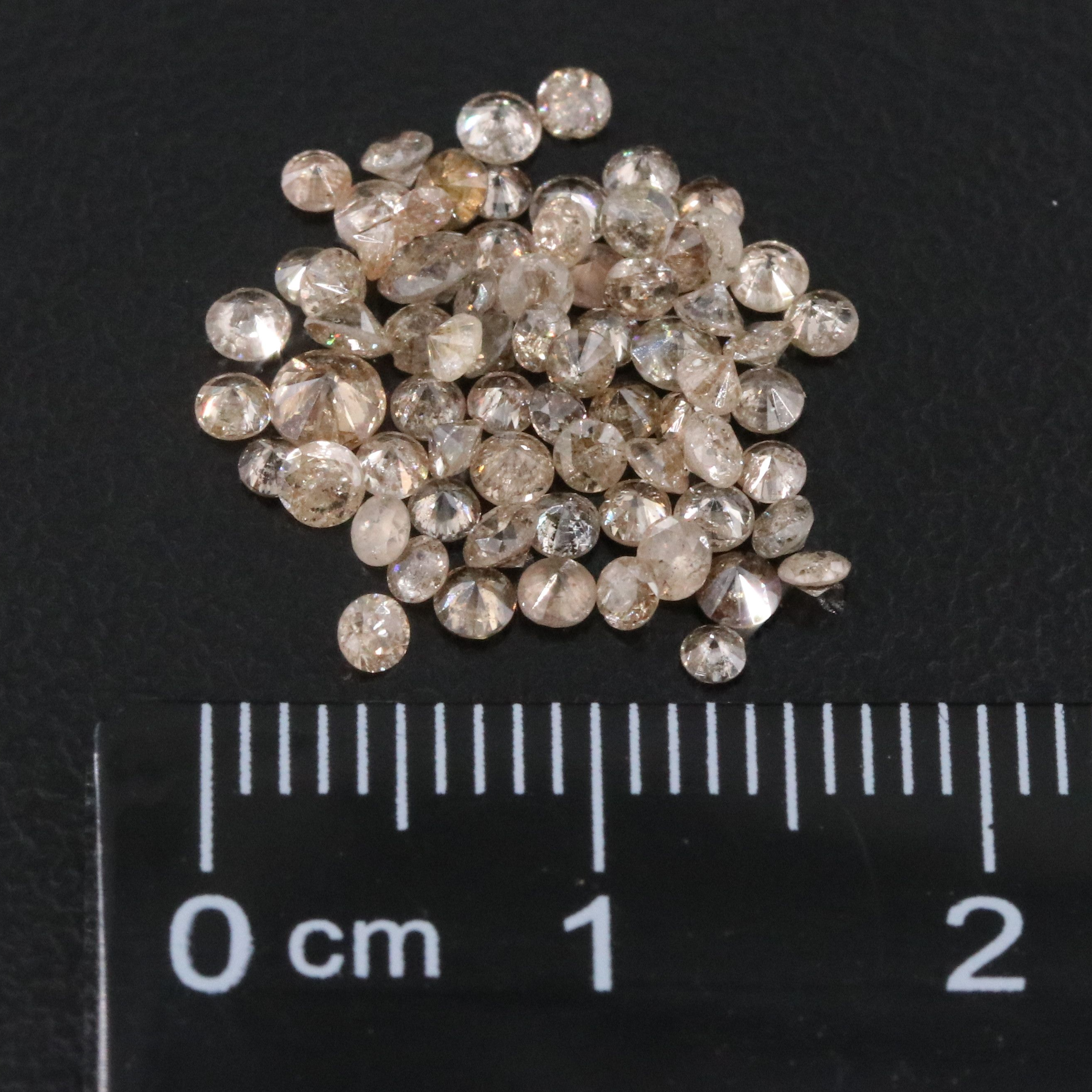 Loose 2.68 CTW Diamond Lot Including Fancy Brown