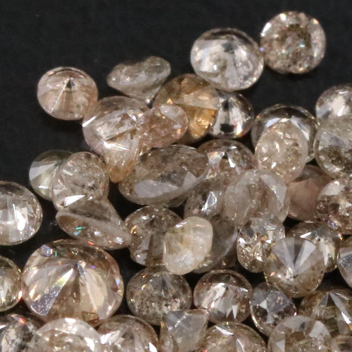 Loose 2.68 CTW Diamond Lot Including Fancy Brown