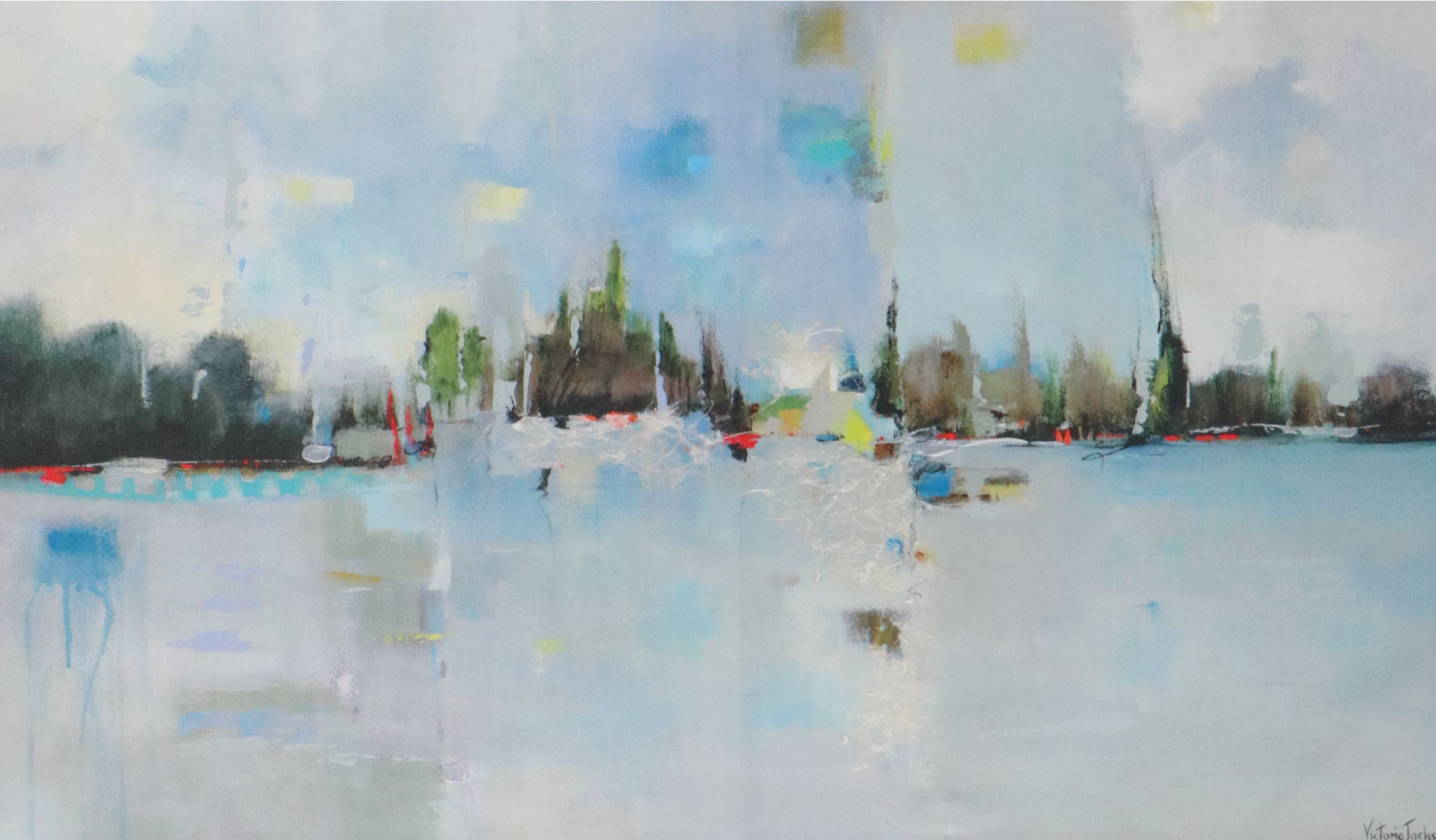 Large-Scale Giclée After Victoria Jackson "Sanctuary," 21st Century