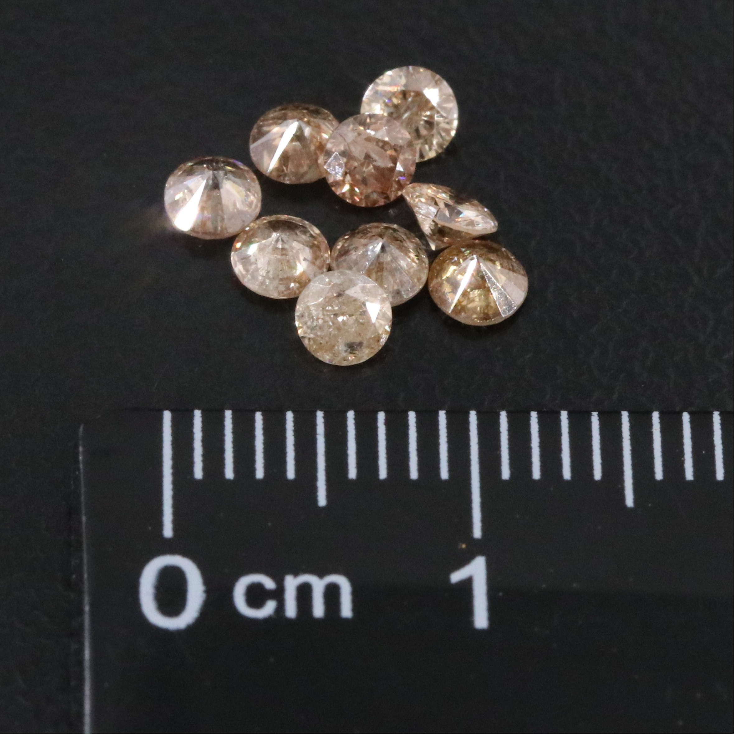Loose 1.24 CTW Diamond Lot Including Fancy Brown