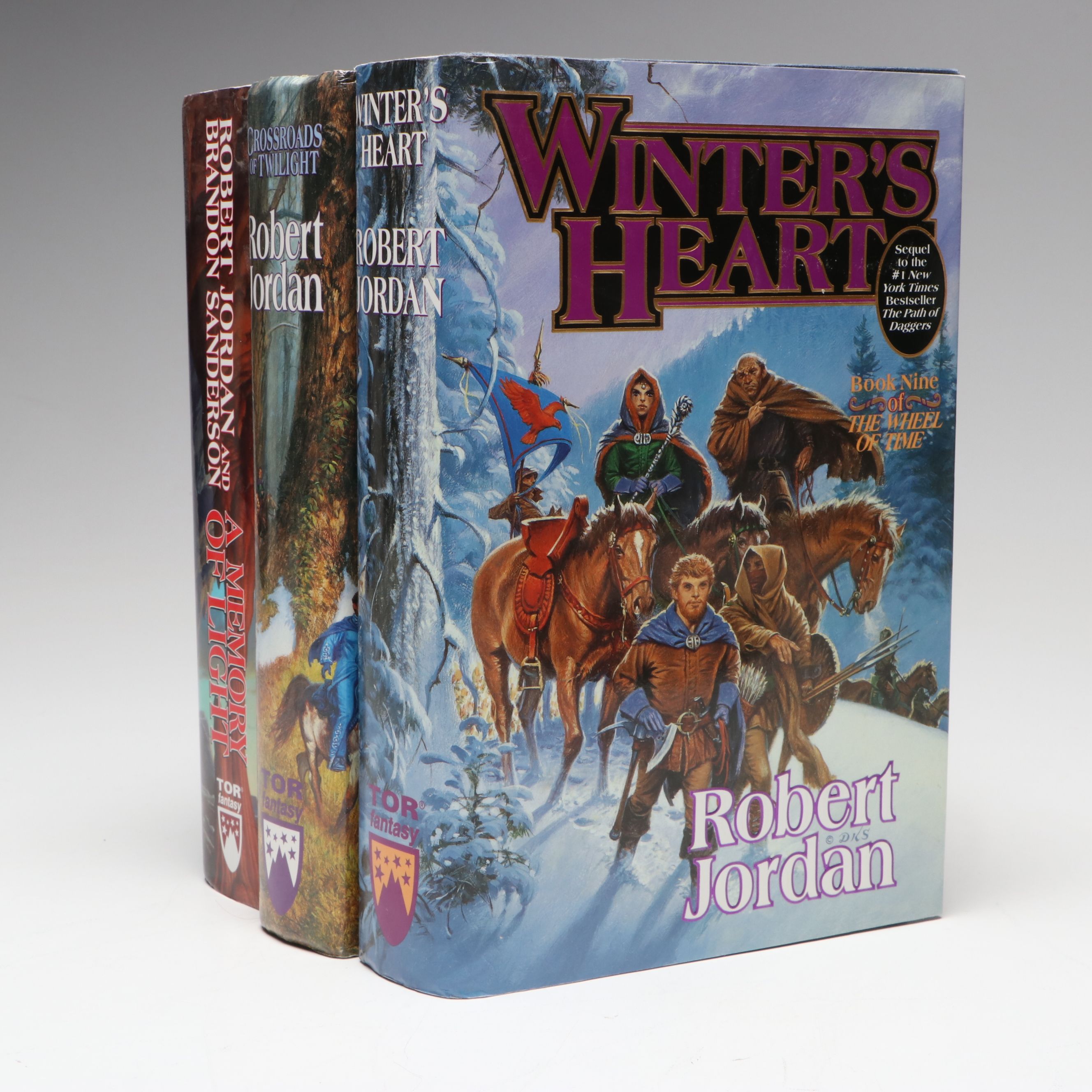 First Edition "A Memory of Light" and More Books by Robert Jordan