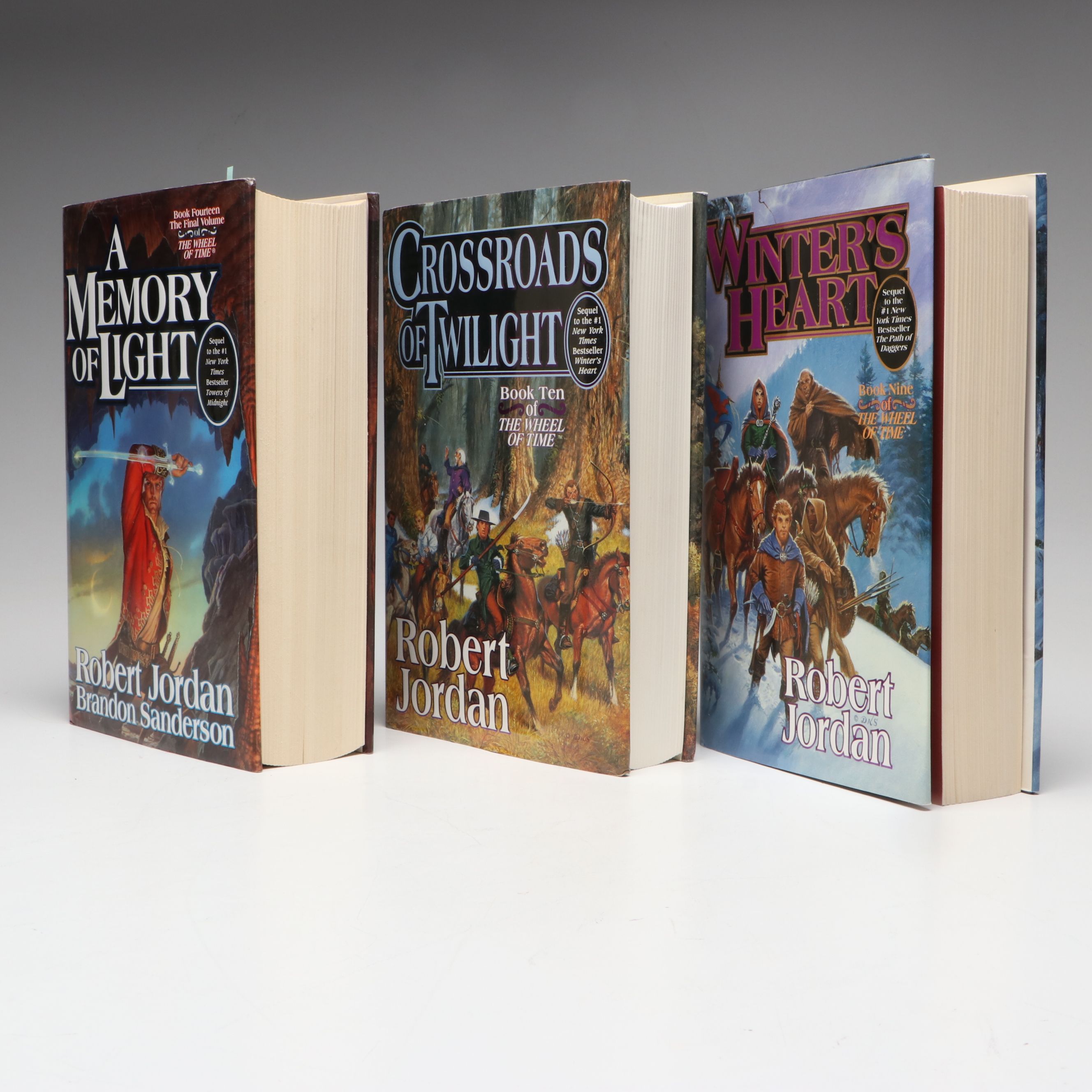 First Edition "A Memory of Light" and More Books by Robert Jordan