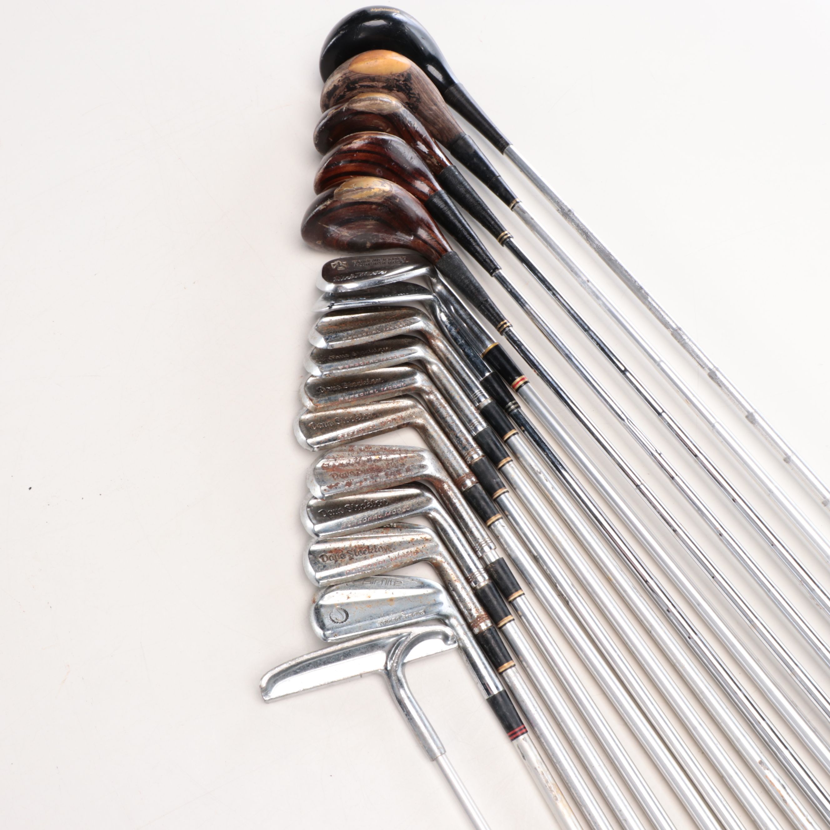 Spalding "Elite Plus" with TrueTemper and Oher Golf Clubs