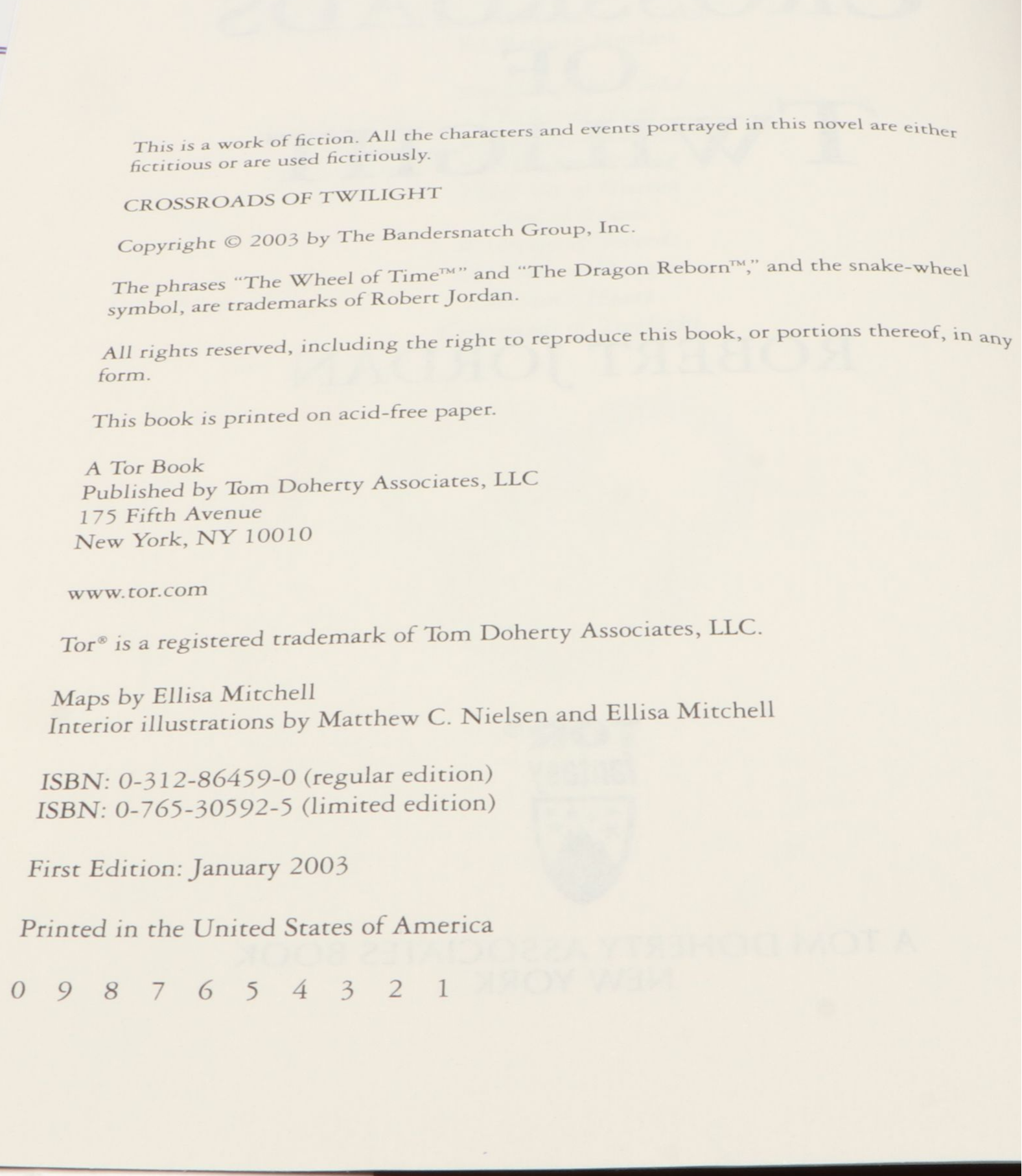 First Edition "A Memory of Light" and More Books by Robert Jordan