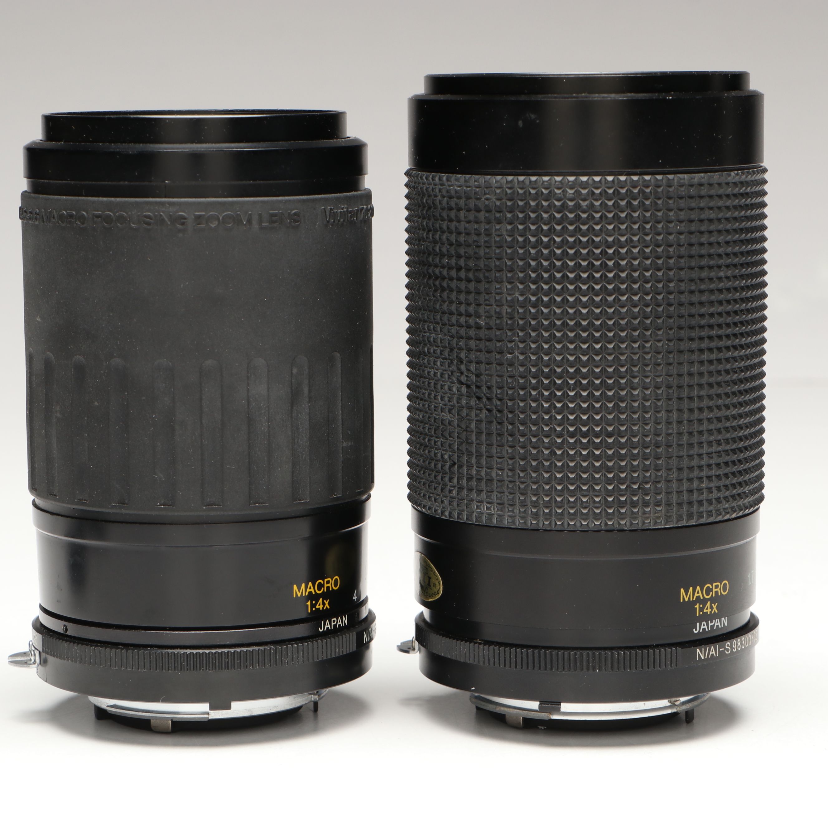 Panagor Tele Zoom Lens with Other Vivitar Lenses