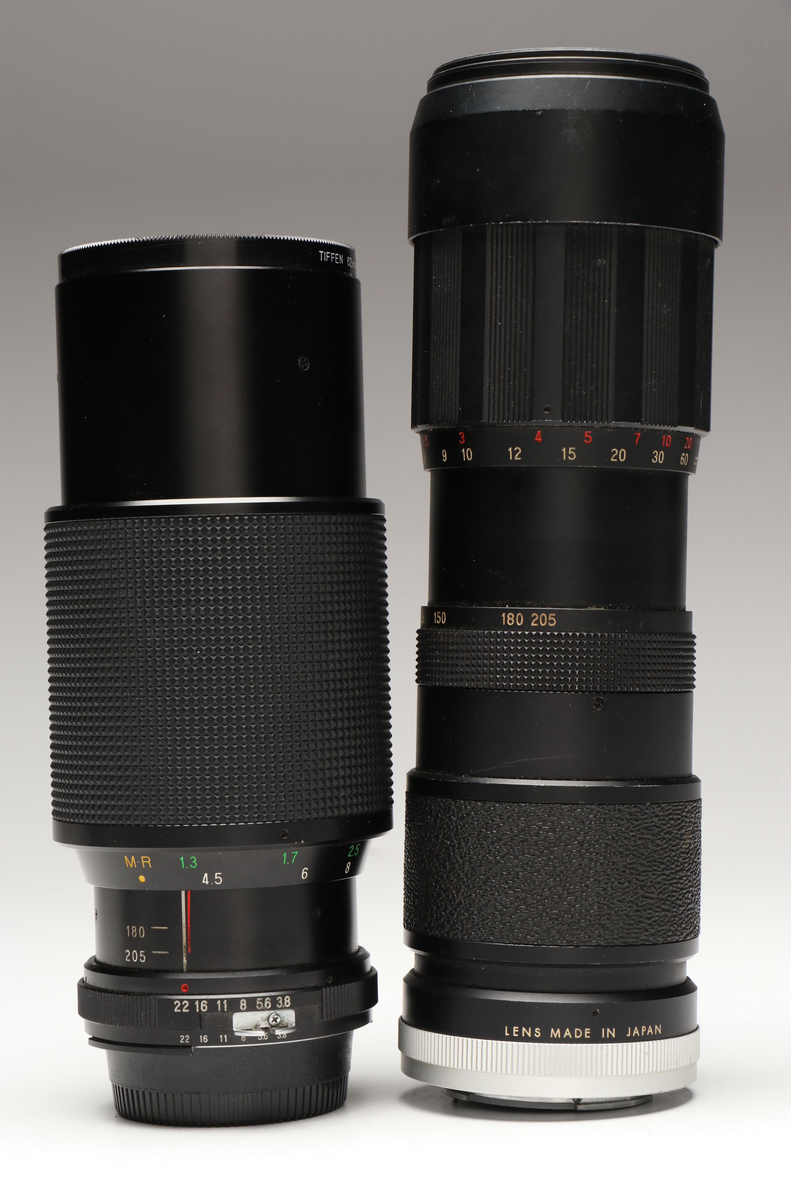 Panagor Tele Zoom Lens with Other Vivitar Lenses