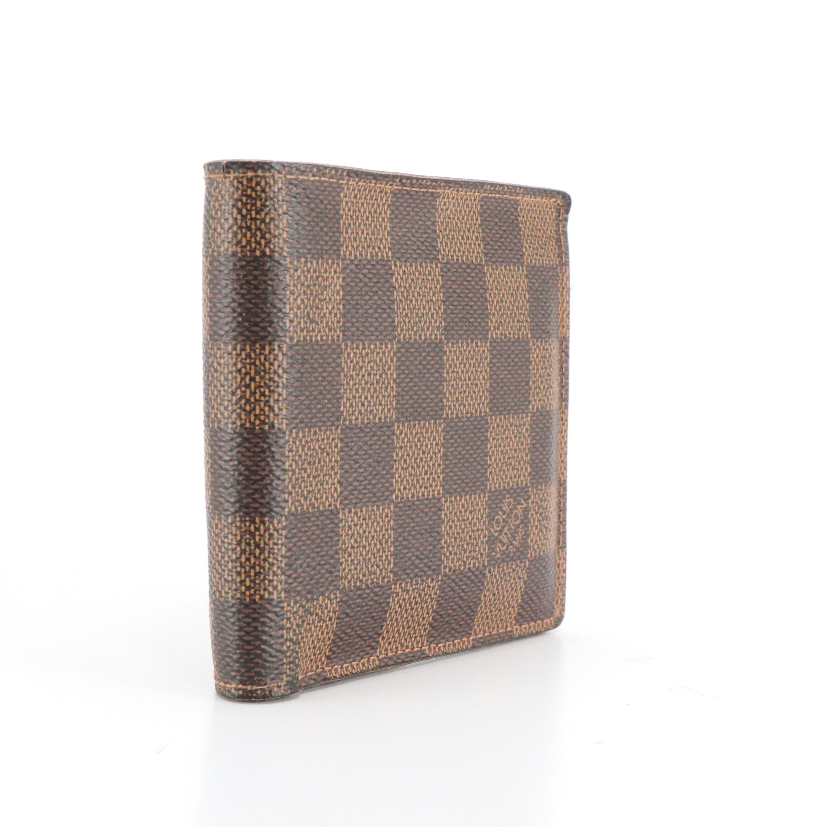 Louis Vuitton Multiple Bi-Fold Wallet in Monogram Canvas and Leather