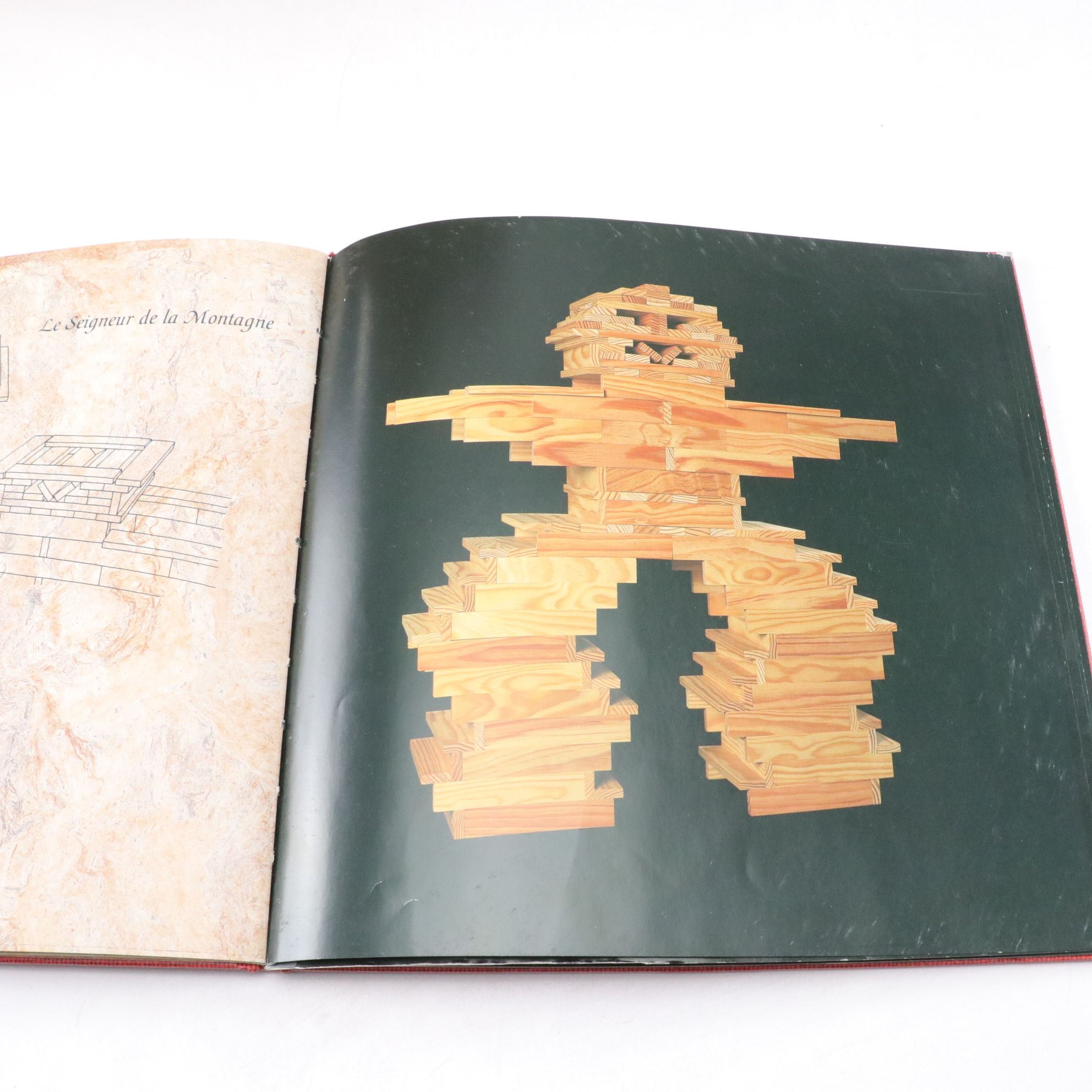 KAPLA Construction Set with "L'art Kapla" Book and More