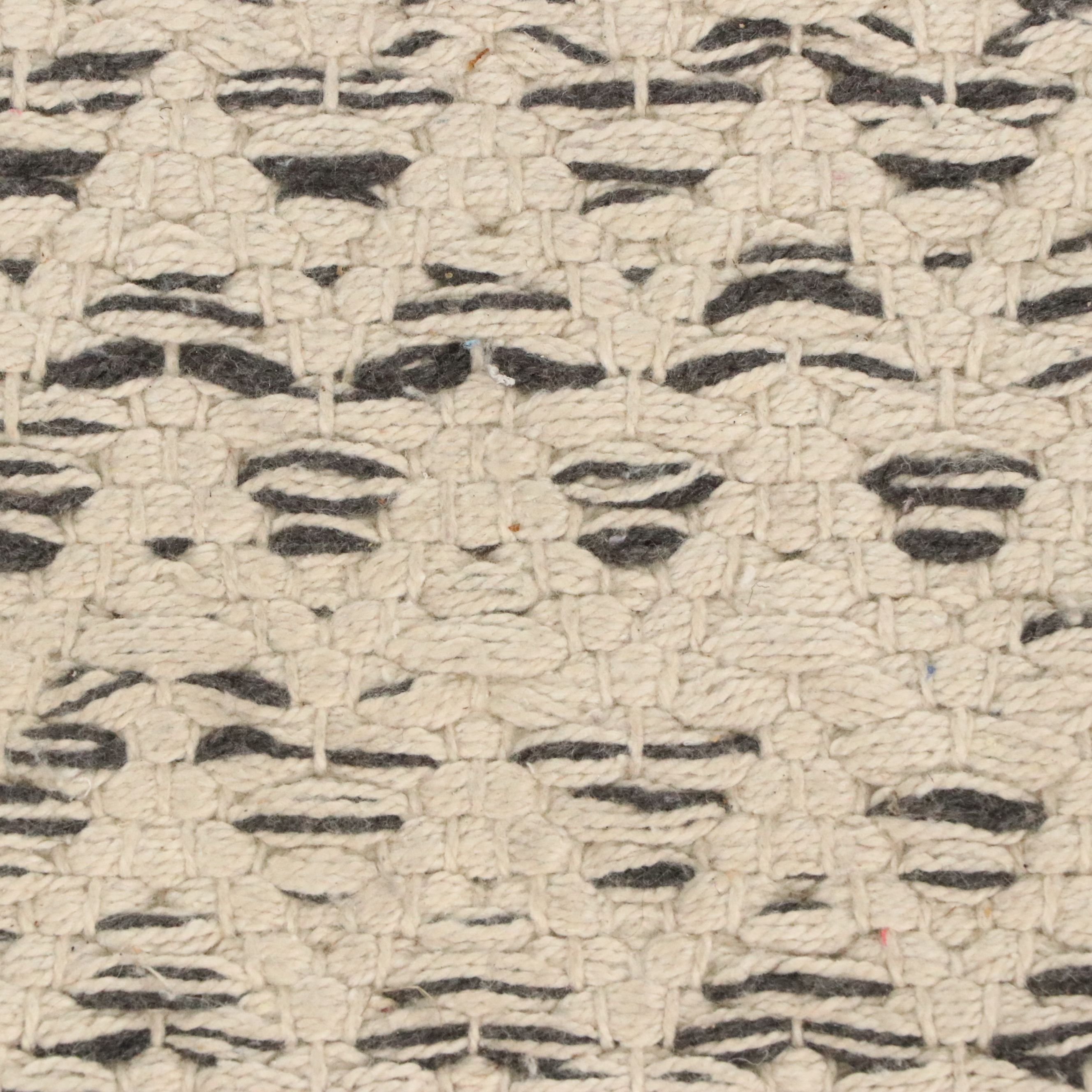 4'10 x 6'9 Machine Made Patina Vie "Casual Collection" Geometric Cotton Area Rug