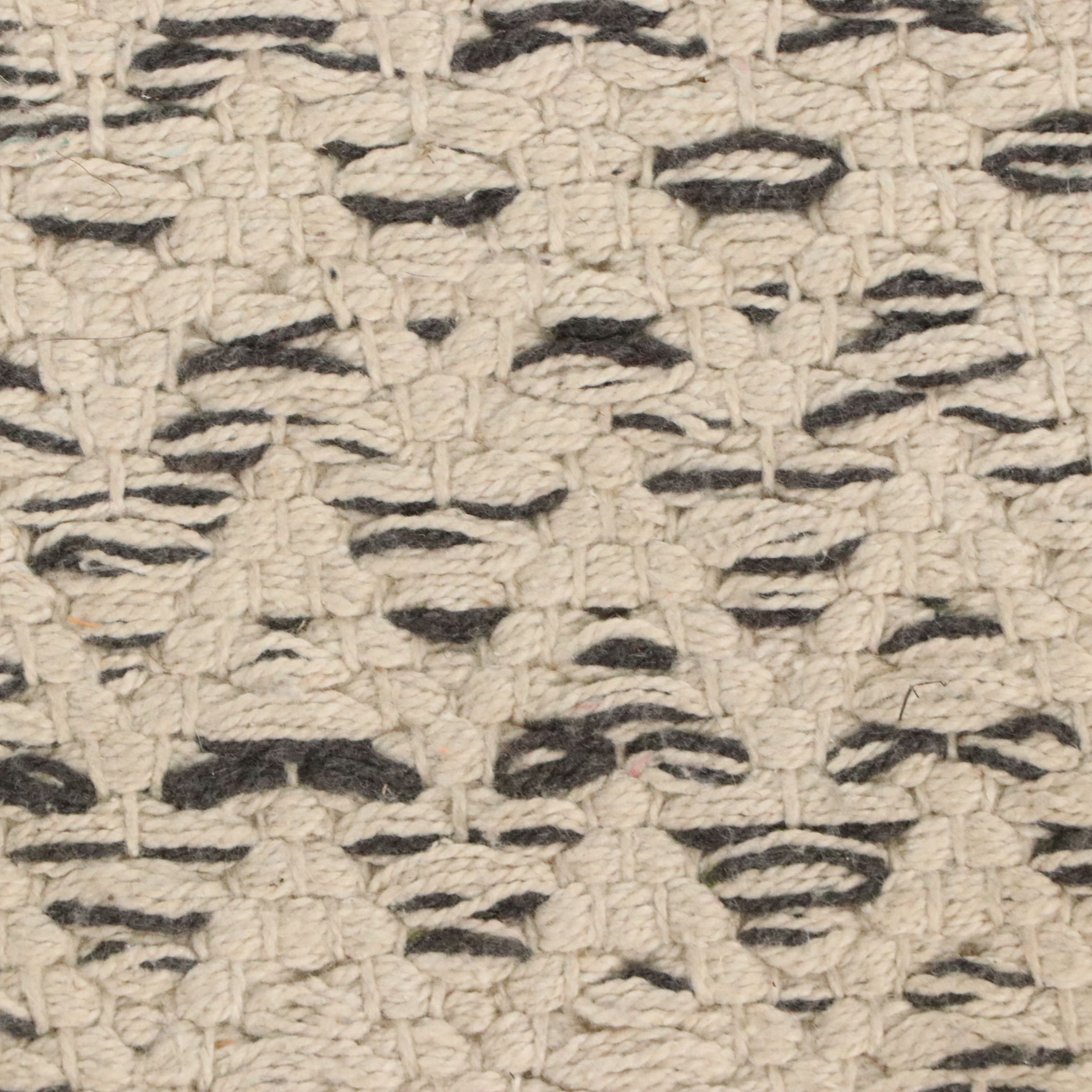 4'10 x 6'9 Machine Made Patina Vie "Casual Collection" Geometric Cotton Area Rug