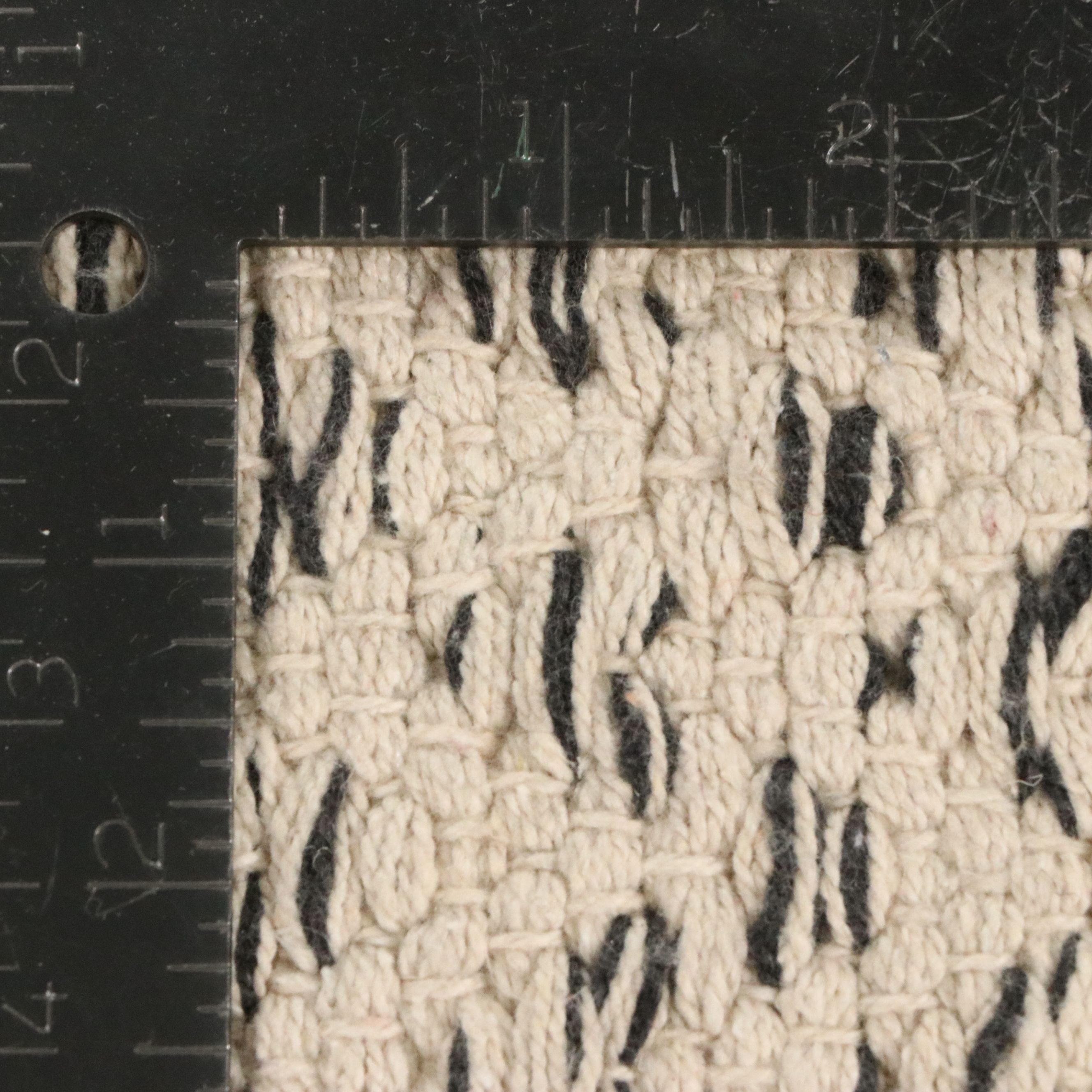 4'10 x 6'9 Machine Made Patina Vie "Casual Collection" Geometric Cotton Area Rug