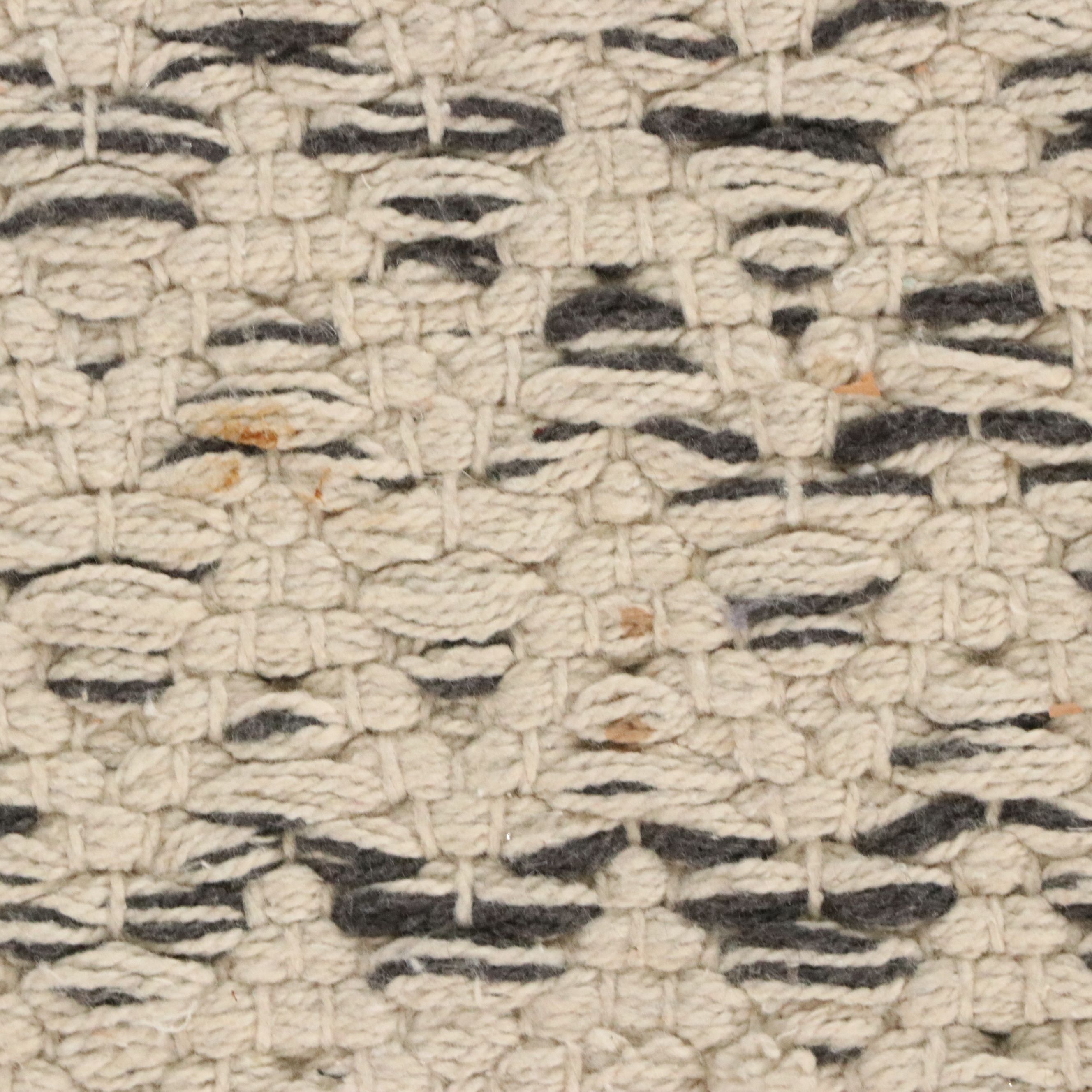 4'10 x 6'9 Machine Made Patina Vie "Casual Collection" Geometric Cotton Area Rug