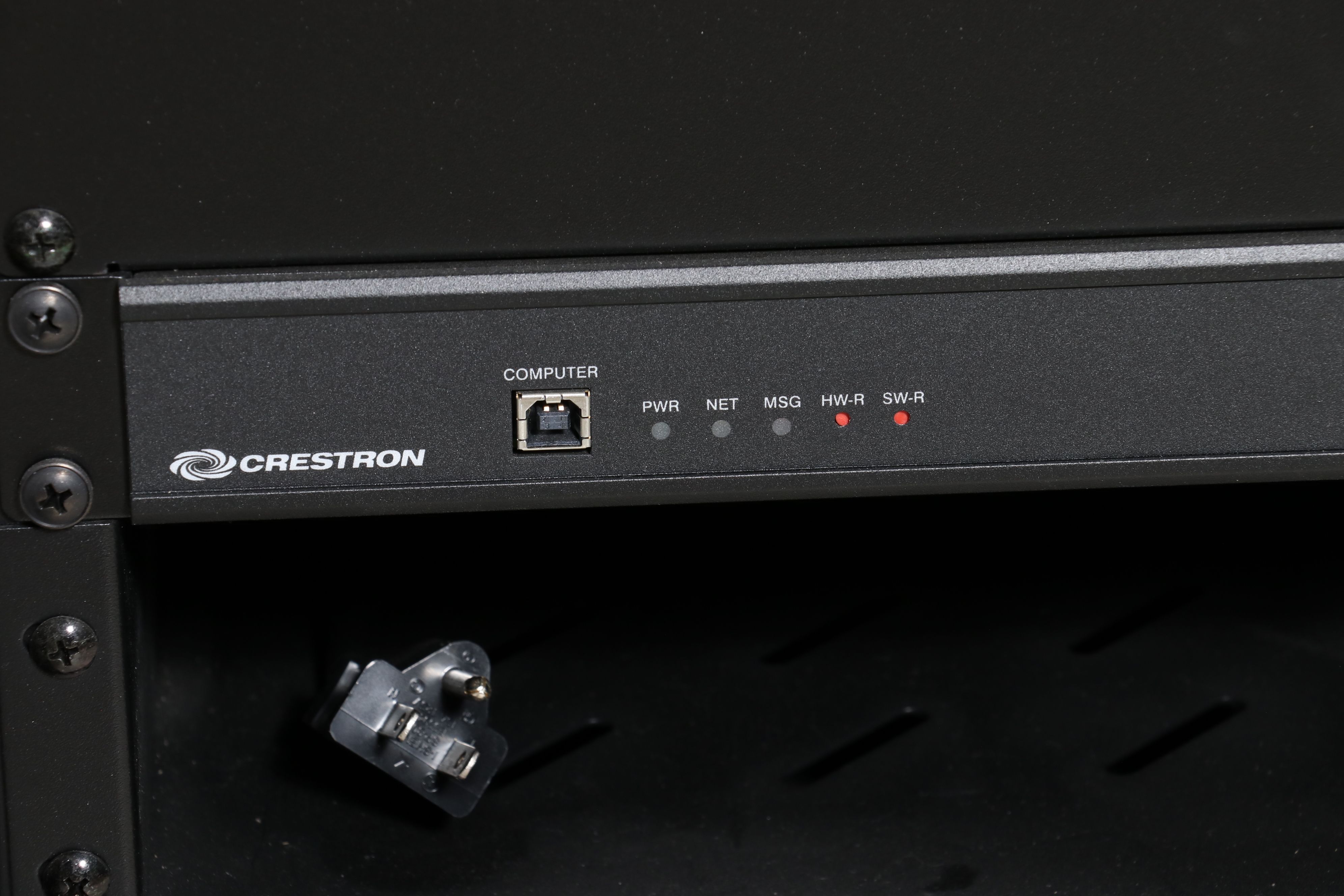 Omnimount Enclosed Equipment Rack with Marantz, PF Power, Other Components