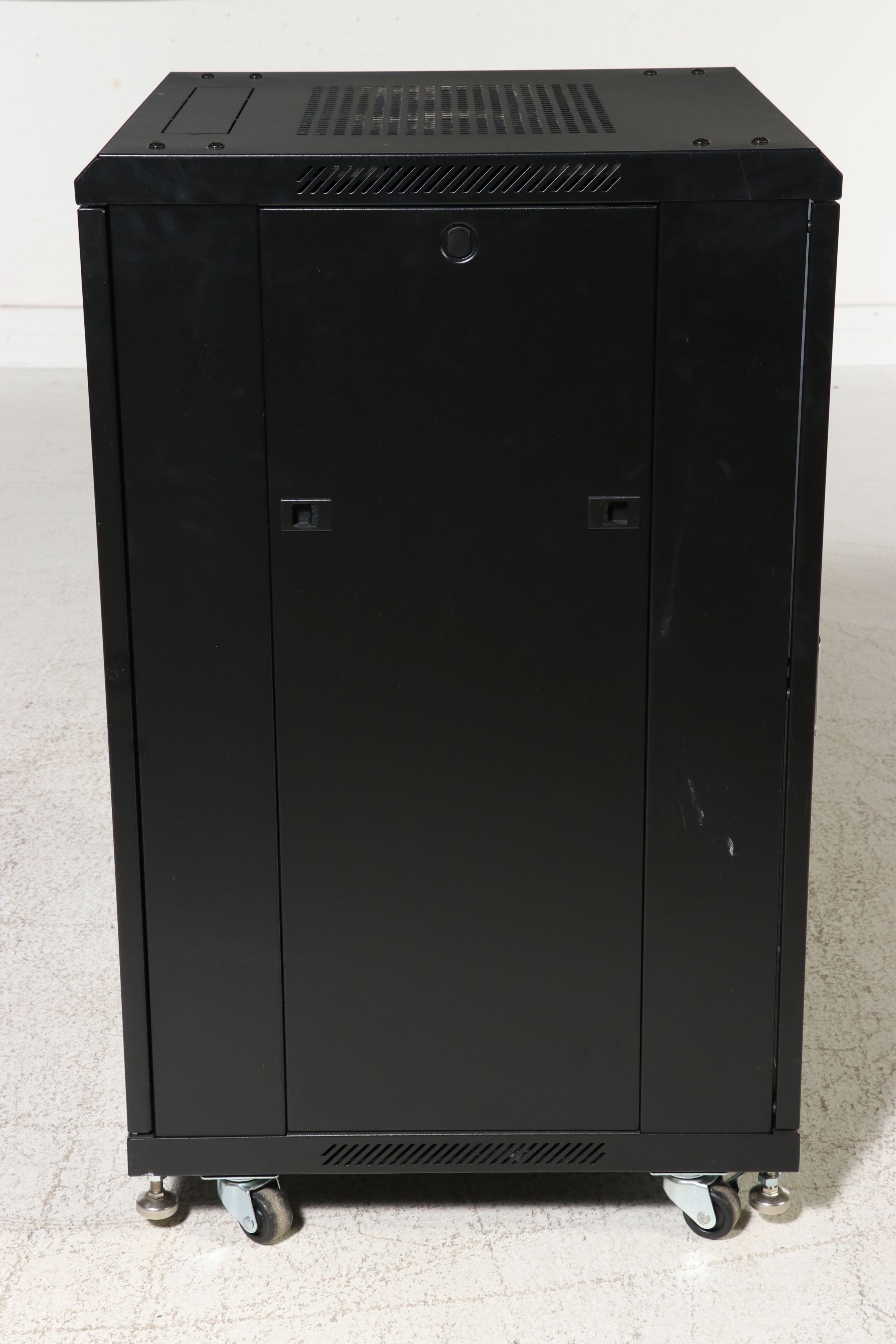 Omnimount Enclosed Equipment Rack with Marantz, PF Power, Other Components
