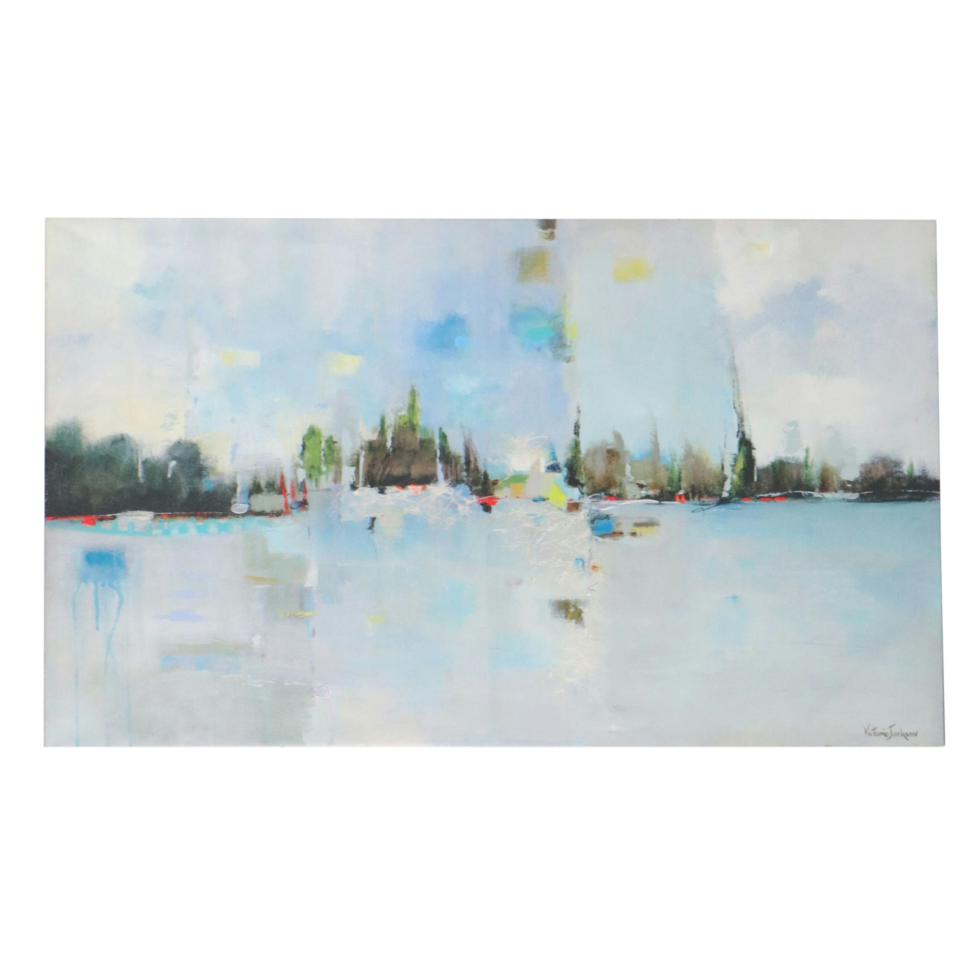 Large-Scale Giclée After Victoria Jackson "Sanctuary," 21st Century