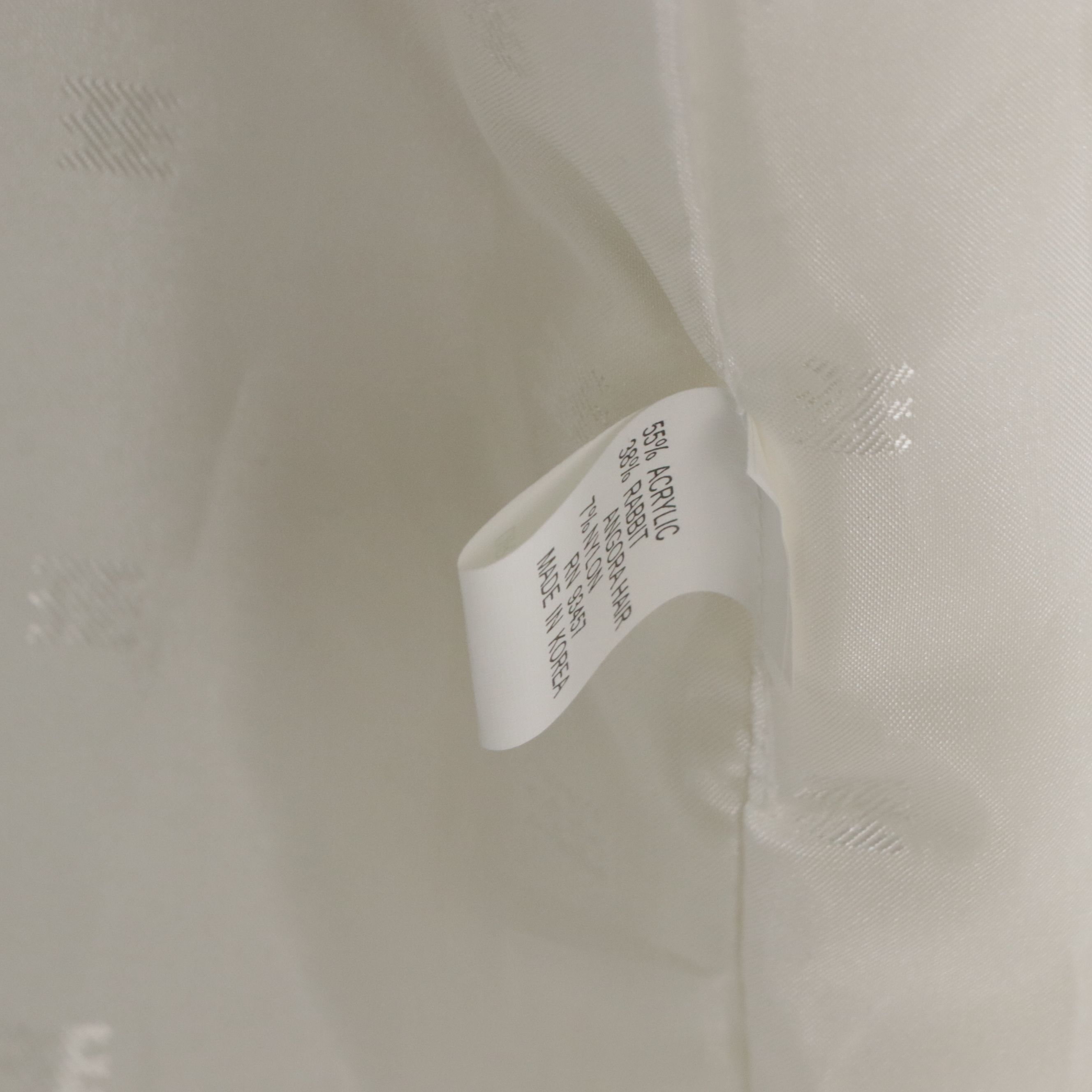 Lee Sands Embellished Cardigan Jacket in Angora Blend Knit, 1980s