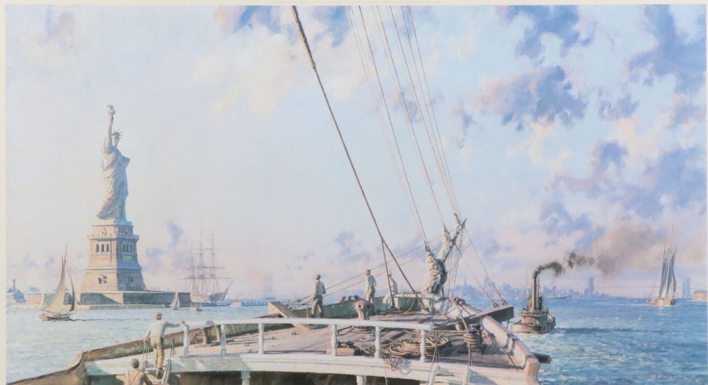 John Stobart Digital Print "The Statue of Liberty," 1986