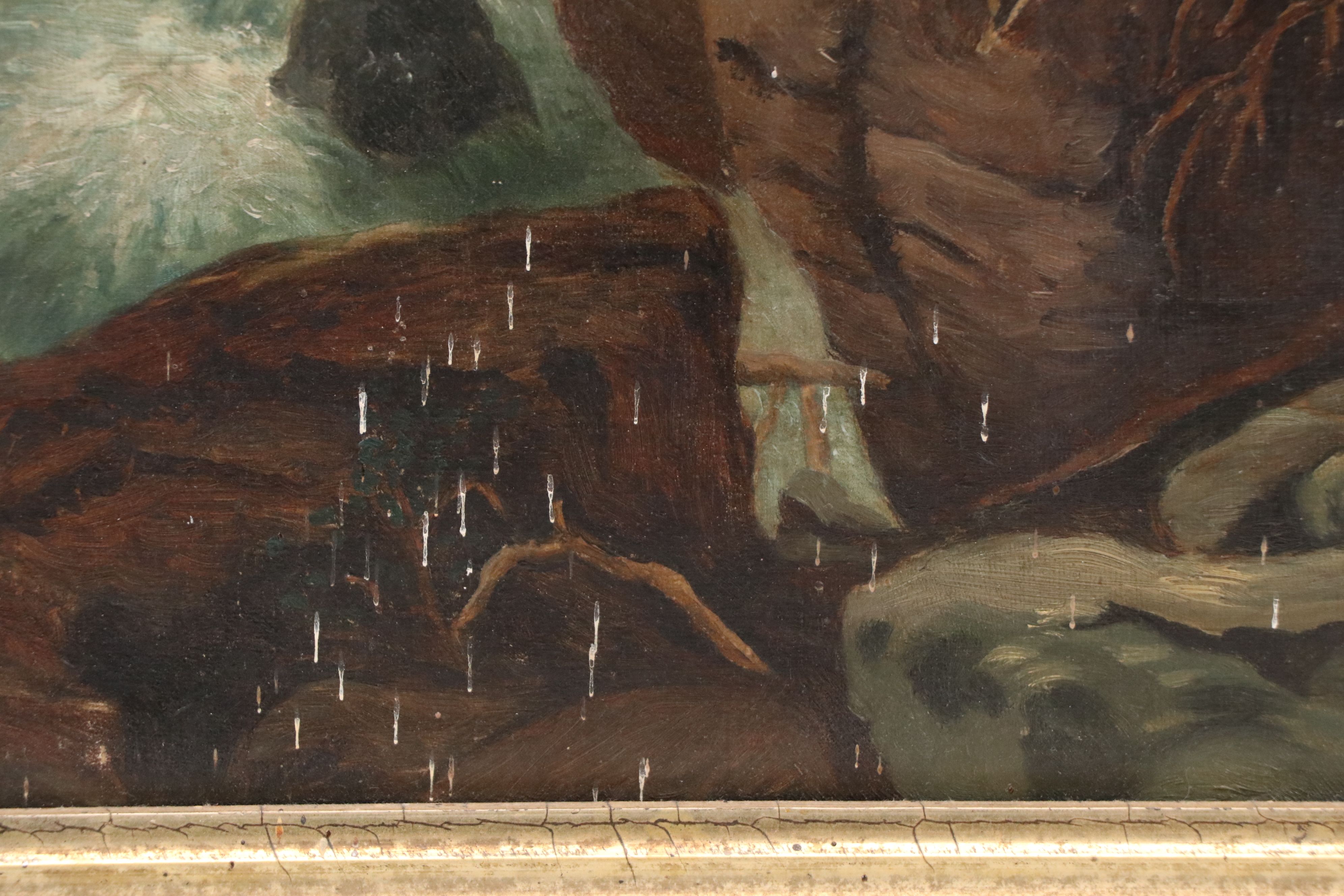 Oil Painting of Mount of the Holy Cross Landscape; Late 19th to Early 20th C.