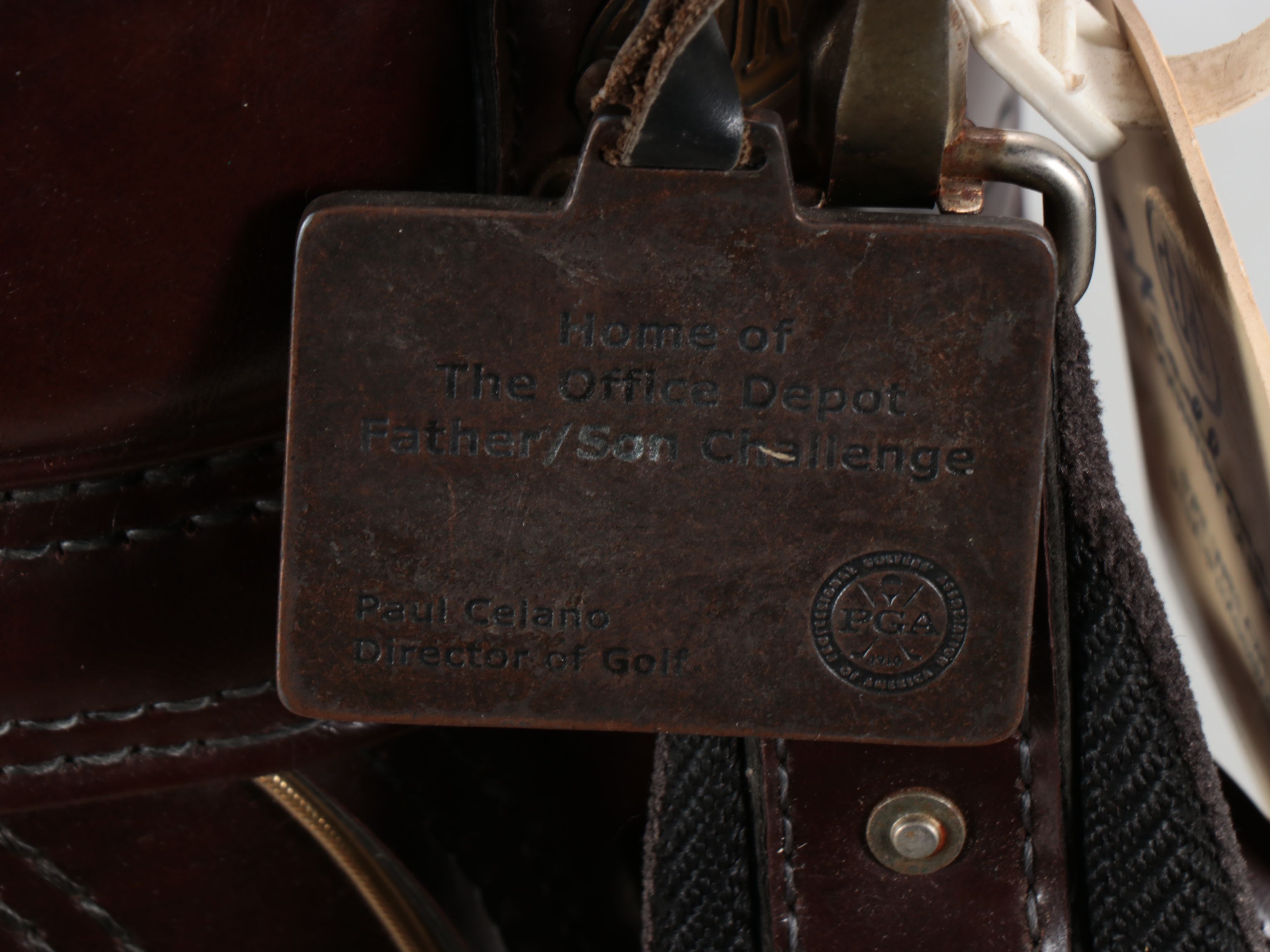 Wilson "ProStaff" Golf Clubs with Embroidered Burton Golf Bag