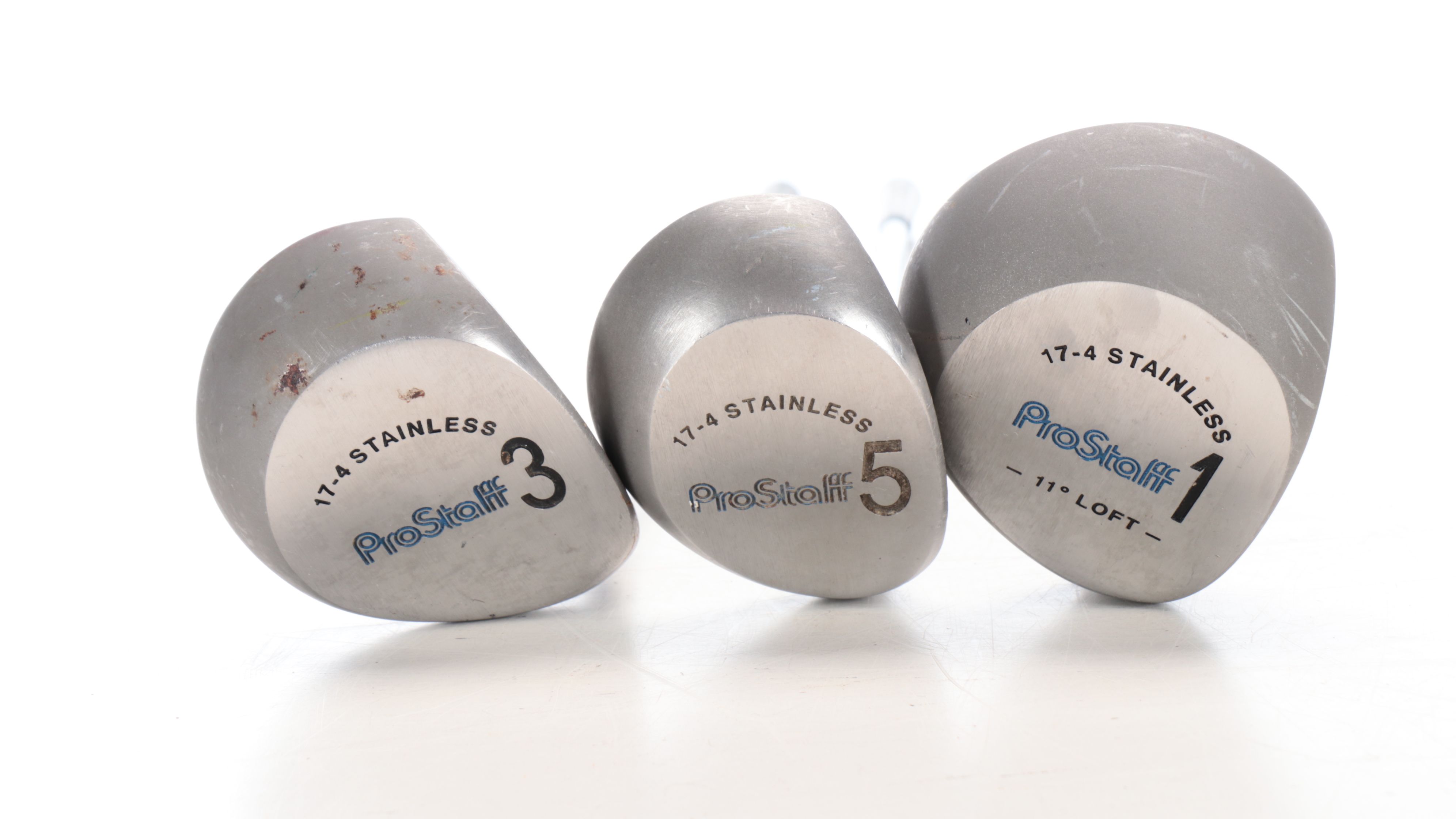 Wilson "ProStaff" Golf Clubs with Embroidered Burton Golf Bag