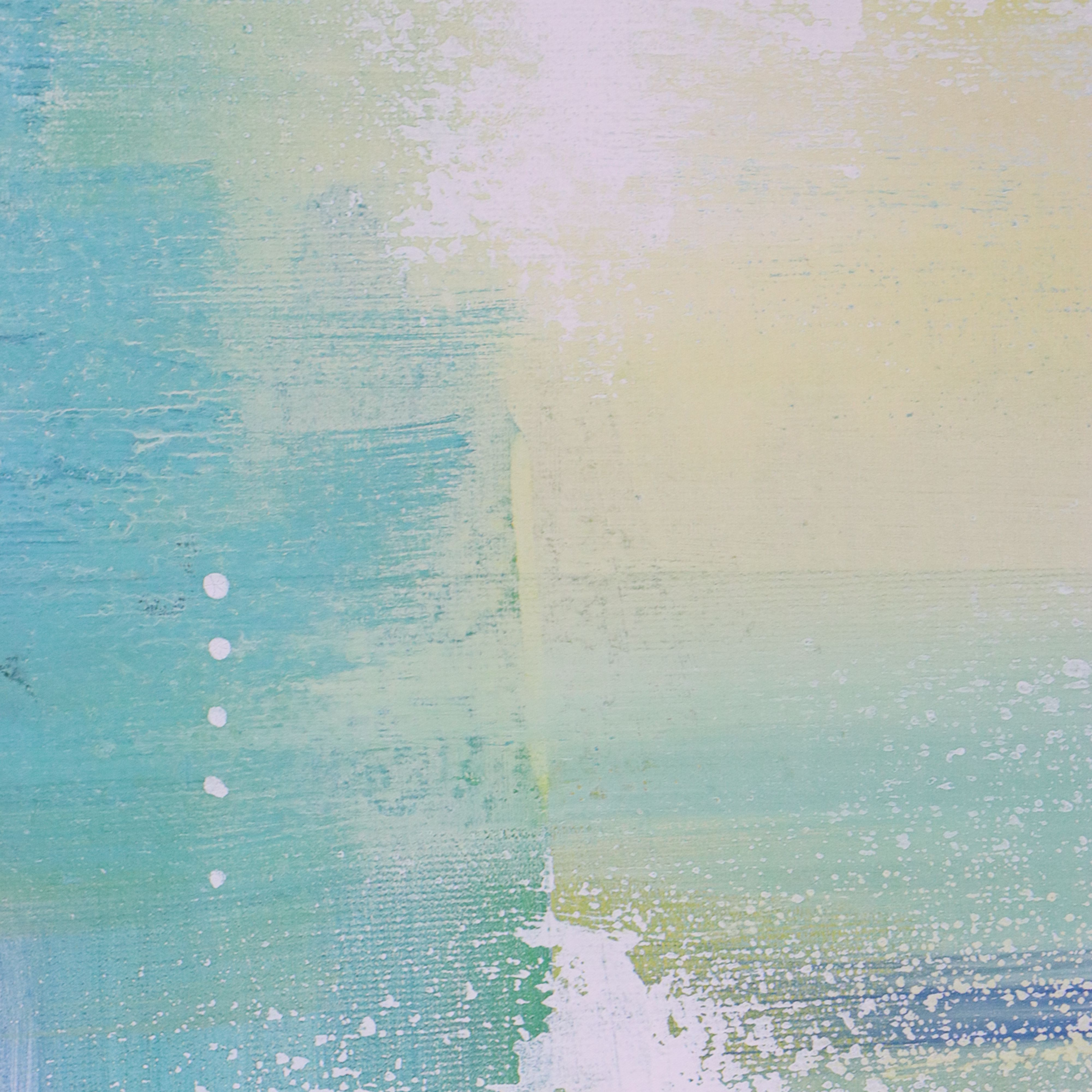 Large-Scale Abstract Giclée After Julie Hawkins "Swept Off My Feet II," 21st C.