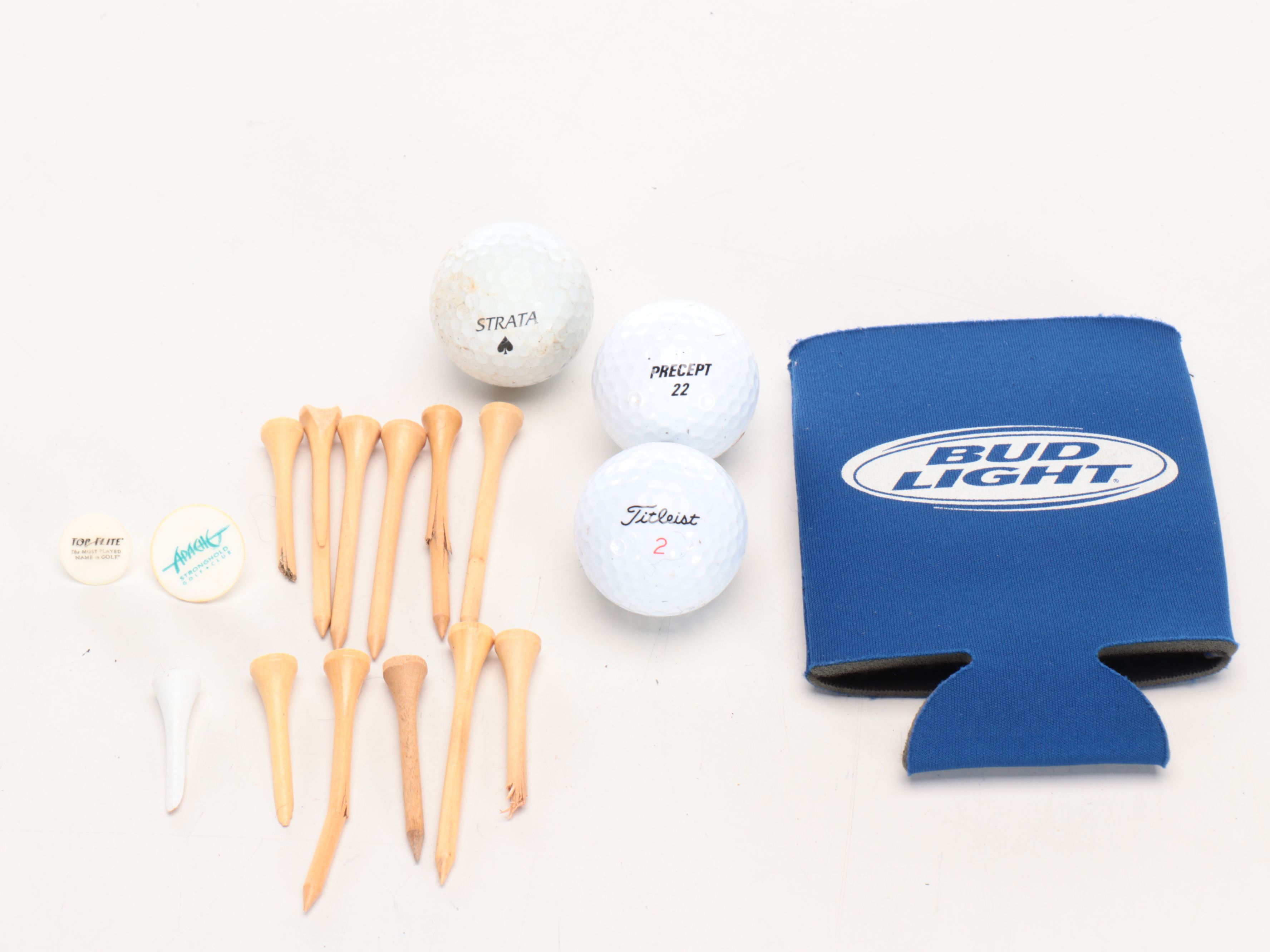 Wilson "ProStaff" Golf Clubs with Embroidered Burton Golf Bag