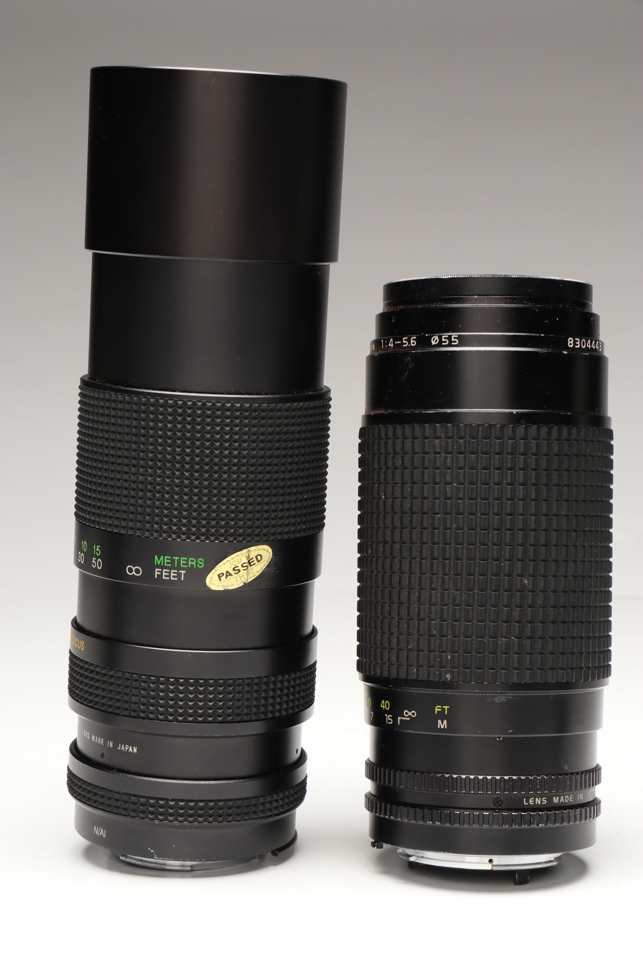 Tokina AT-X, Vivitar SMS, and More Zoom Lenses with Nikon Flash Fan Attachment