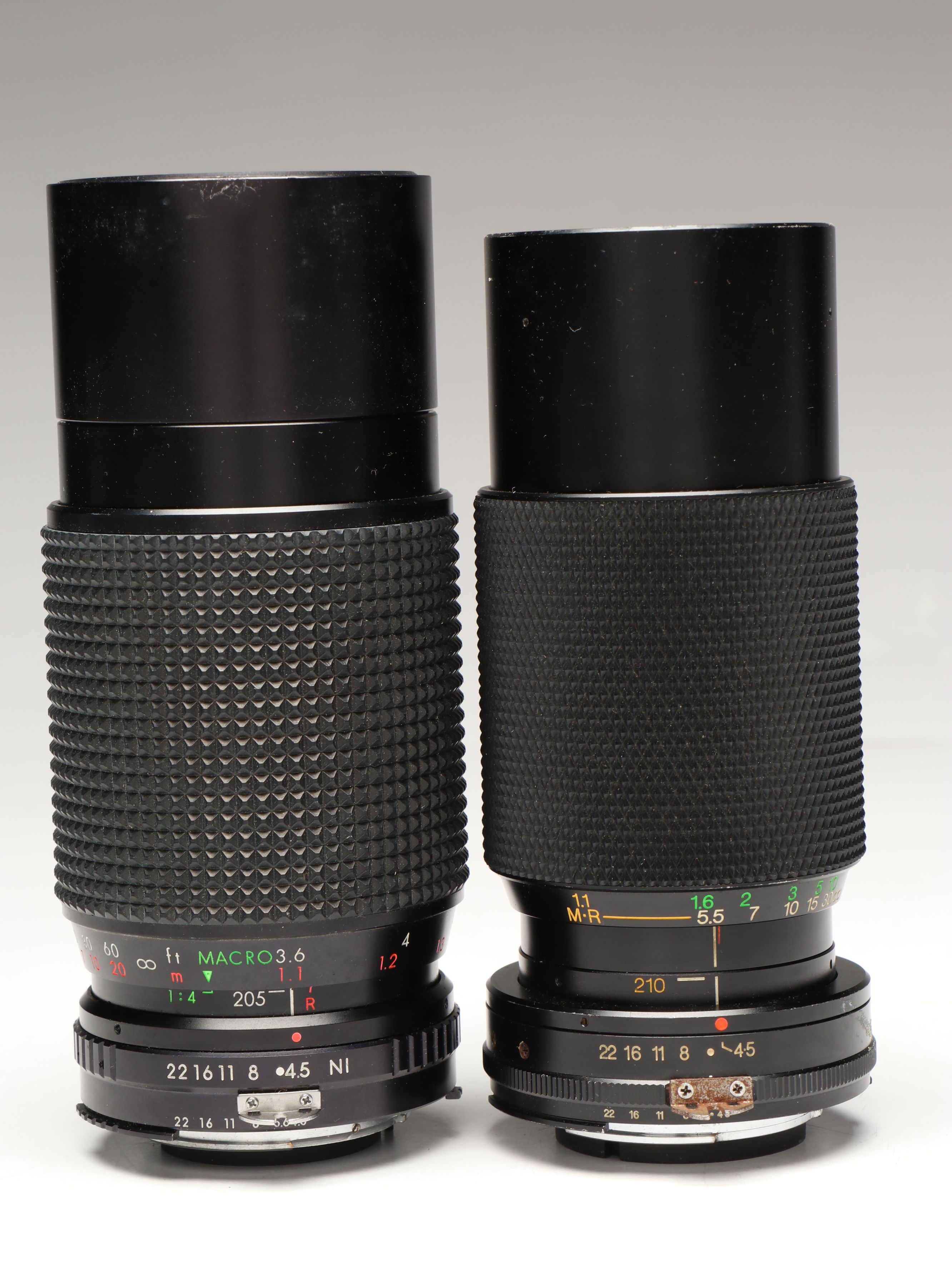 Tokina AT-X, Vivitar SMS, and More Zoom Lenses with Nikon Flash Fan Attachment