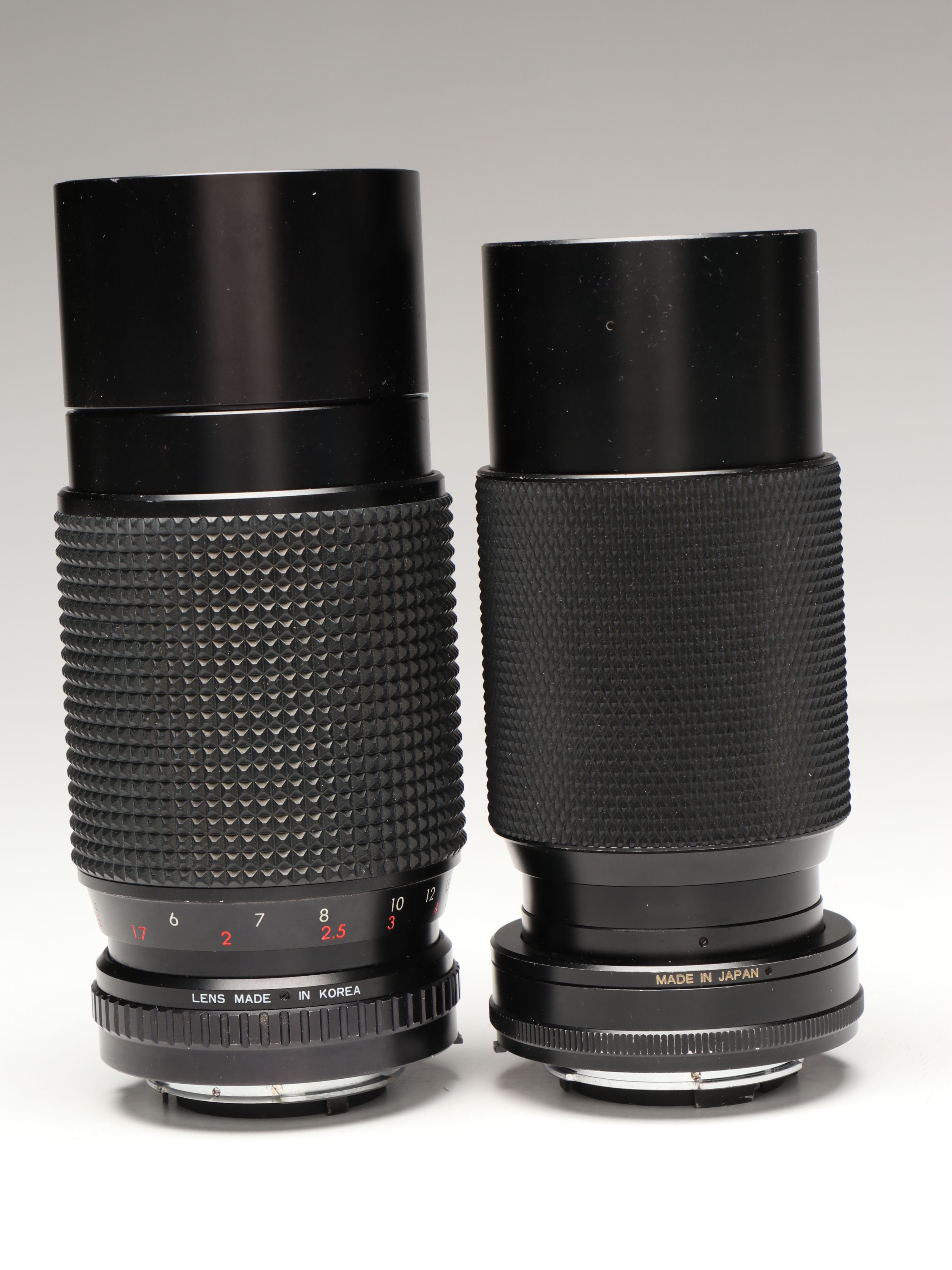 Tokina AT-X, Vivitar SMS, and More Zoom Lenses with Nikon Flash Fan Attachment