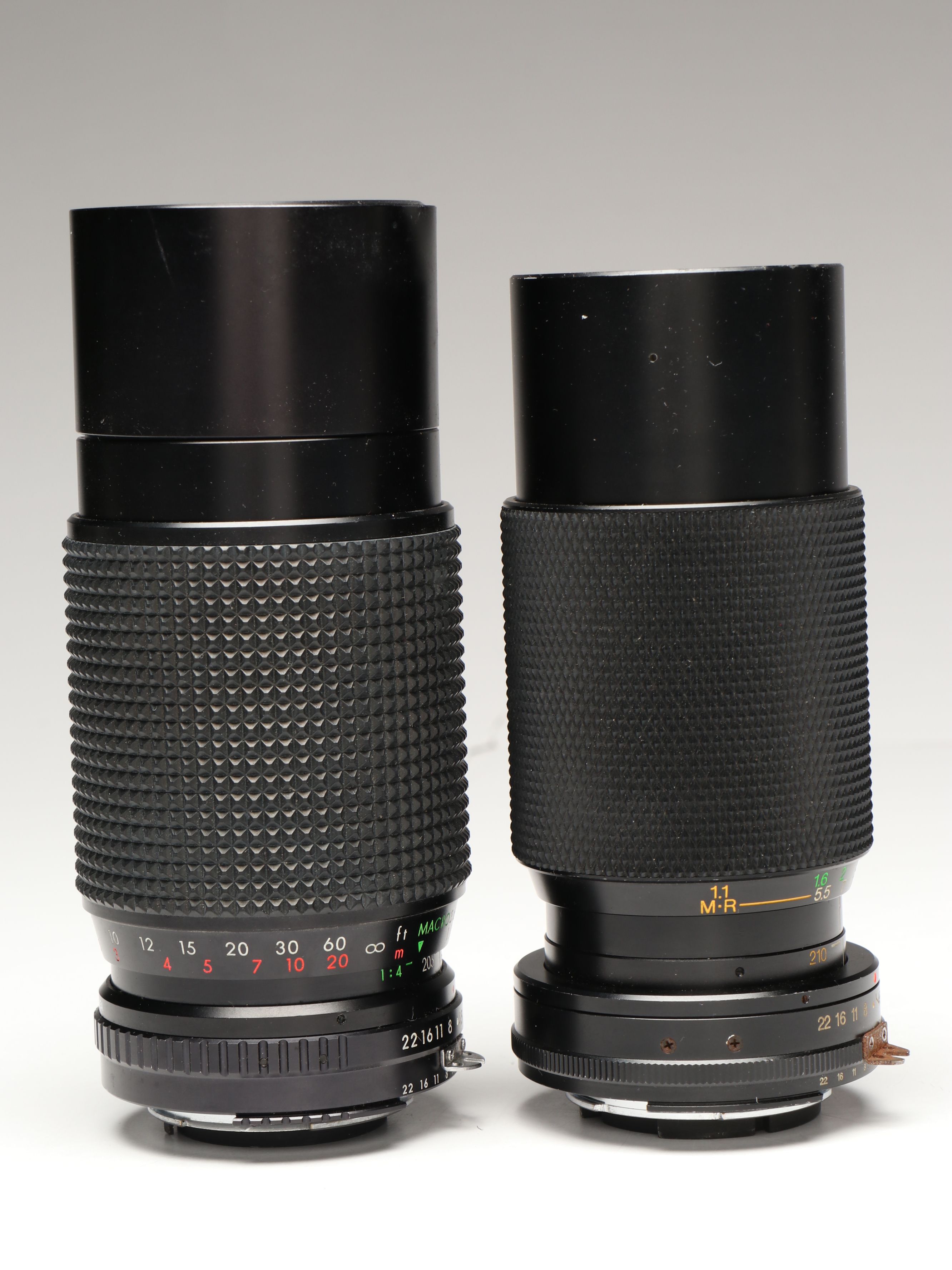 Tokina AT-X, Vivitar SMS, and More Zoom Lenses with Nikon Flash Fan Attachment