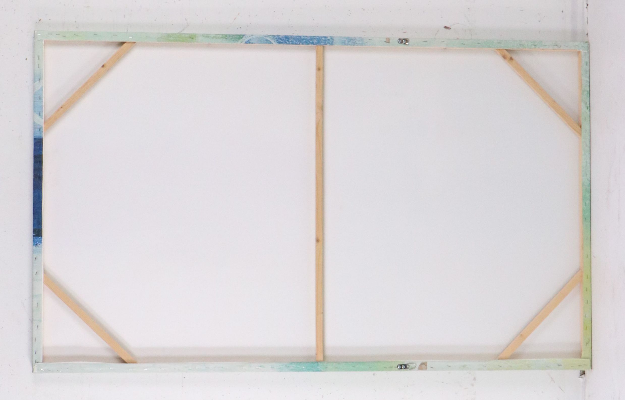 Large-Scale Abstract Giclée After Julie Hawkins "Swept Off My Feet II," 21st C.