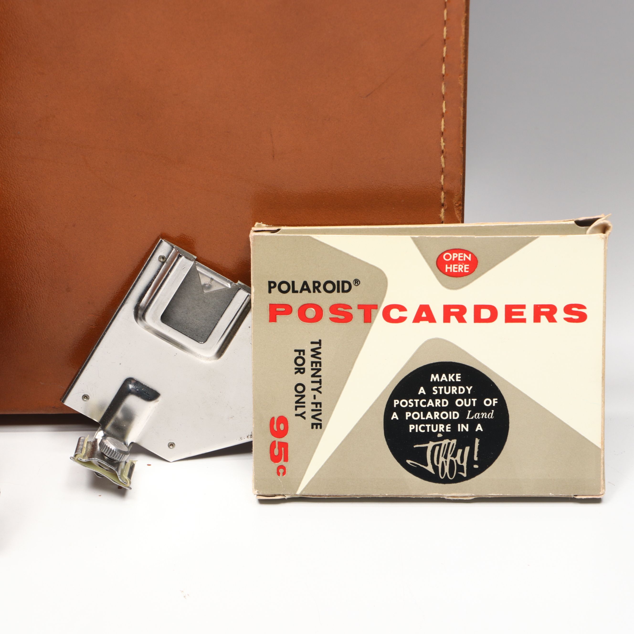Polaroid Land Camera 150 in Case with More Folding Cameras, Mid to Late 20th C.