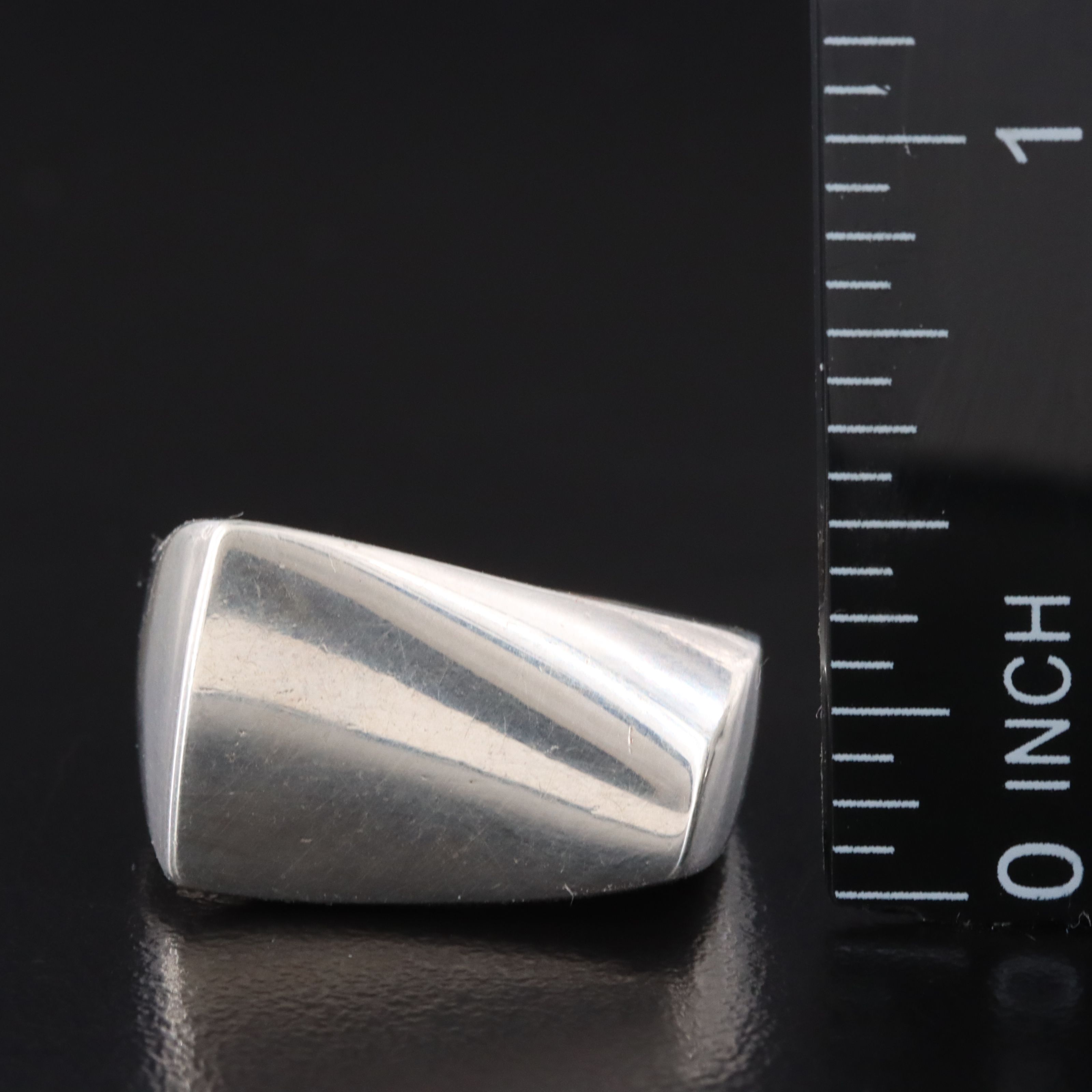 Modernist Henning Koppel for Georg Jensen Sterling Ring, No. 141