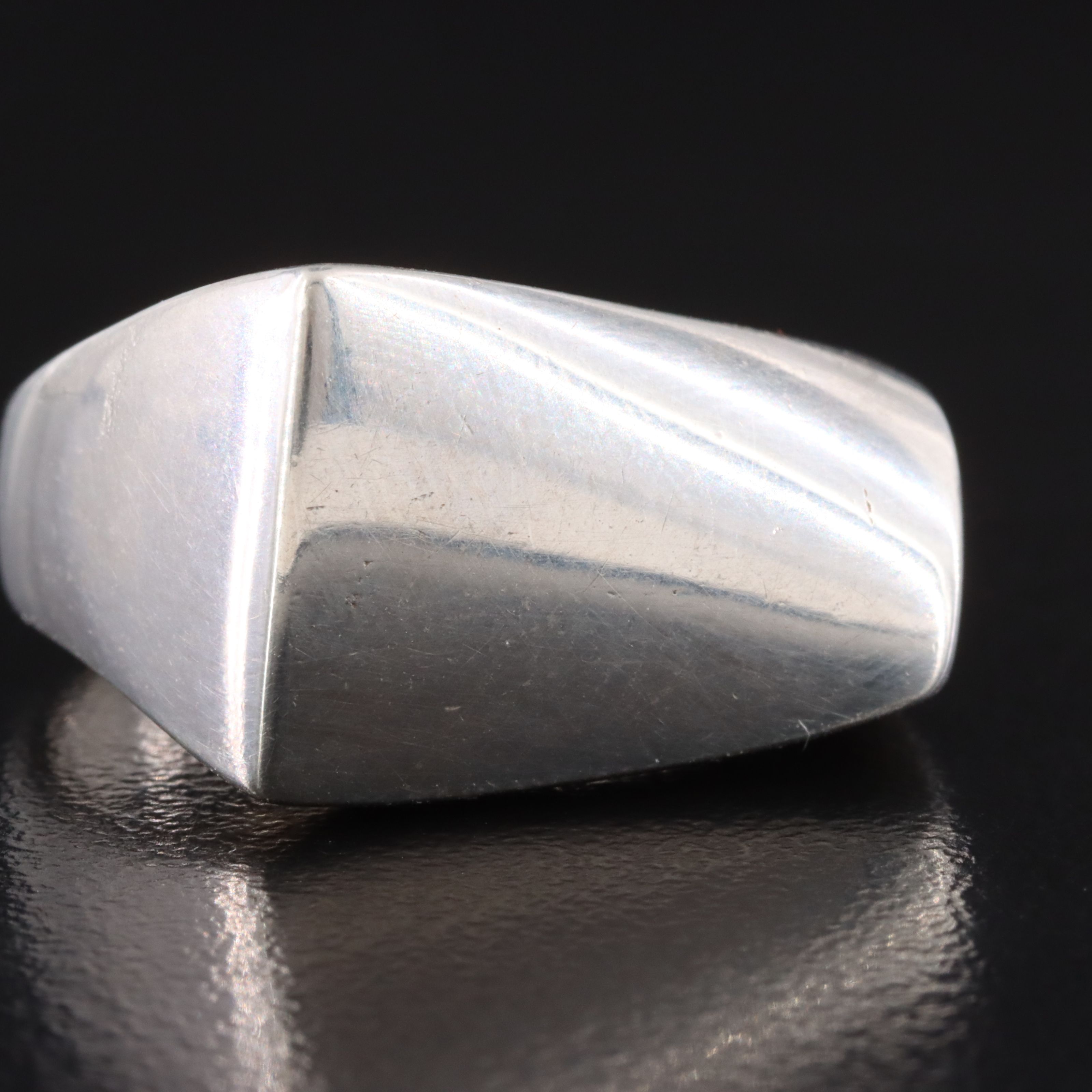 Modernist Henning Koppel for Georg Jensen Sterling Ring, No. 141