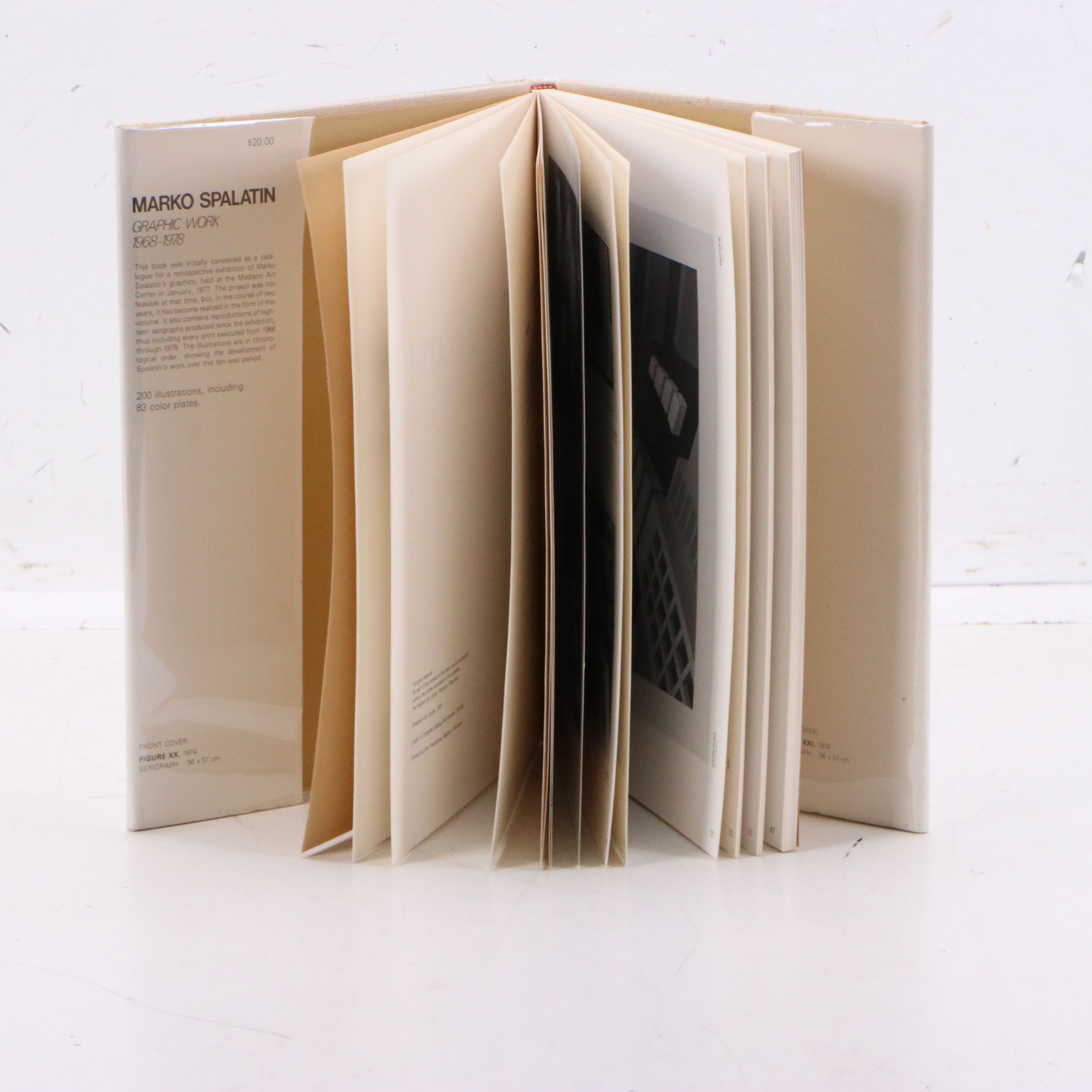 Marko Spalatin Serigraph "Six Cubes" with Signed Art Book, 1970