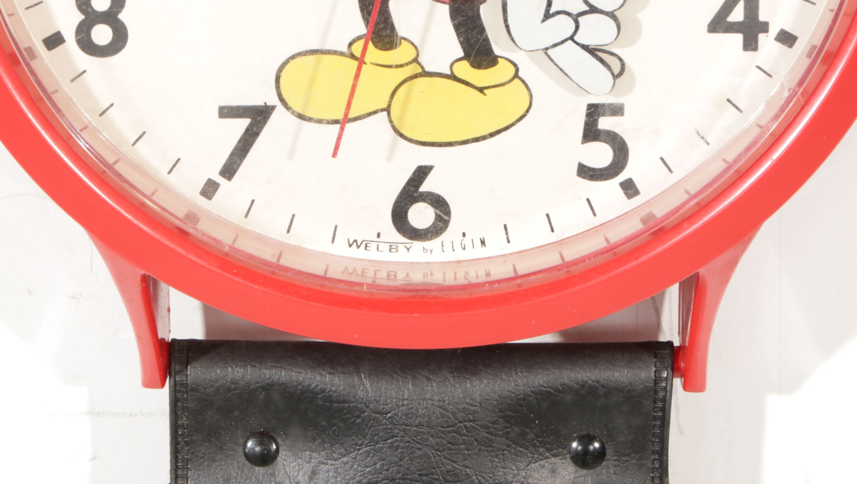 Oversized Mickey Mouse Wall Wristwatch by Elgin