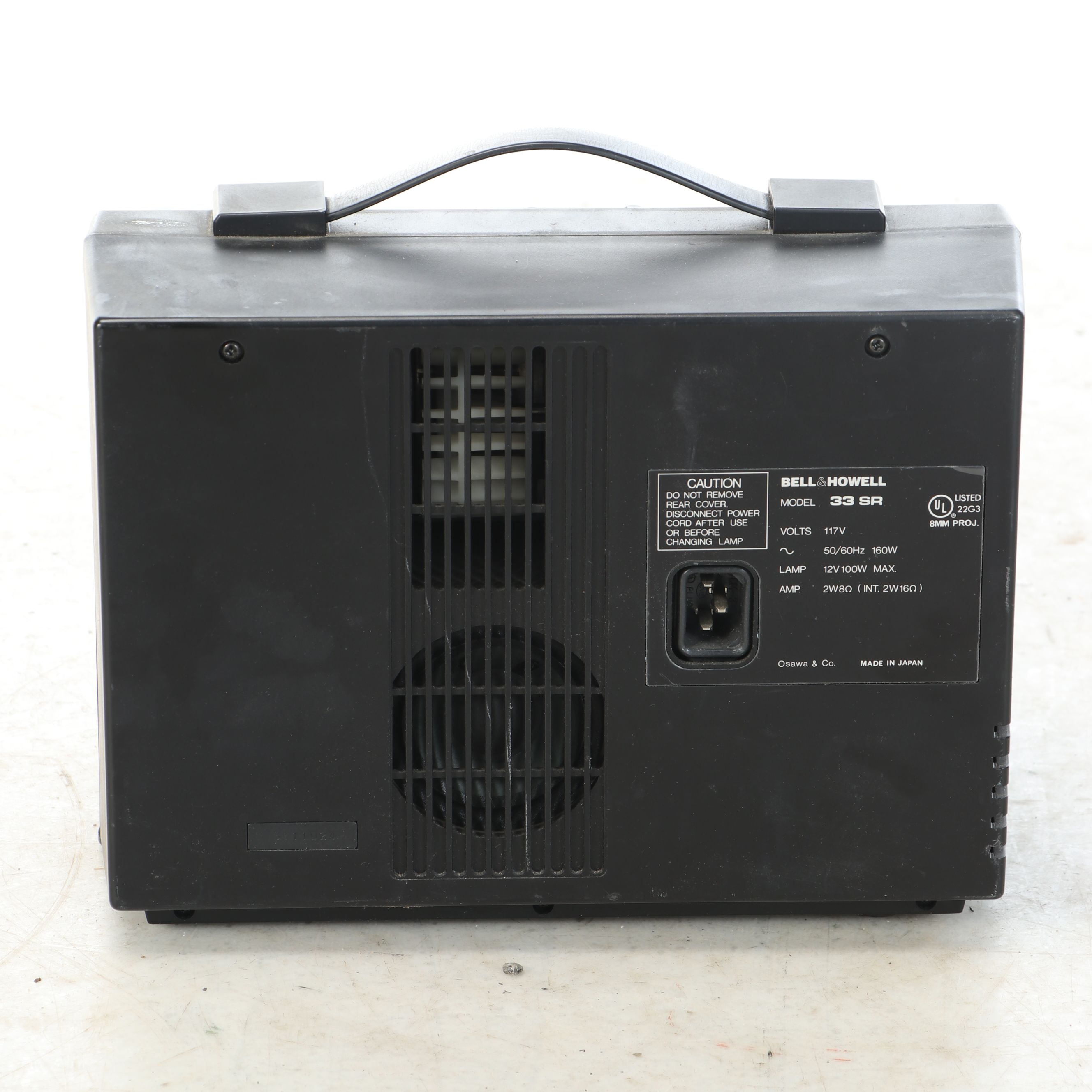 Bell & Howell 33SR Super 8 Film and Sound Projector